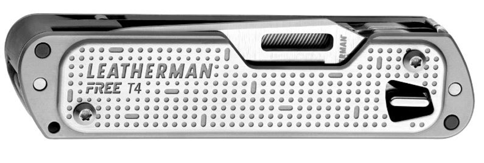 Leatherman YL832686 FREE T4 Multi Tool 12 Functions Stainless (6760)