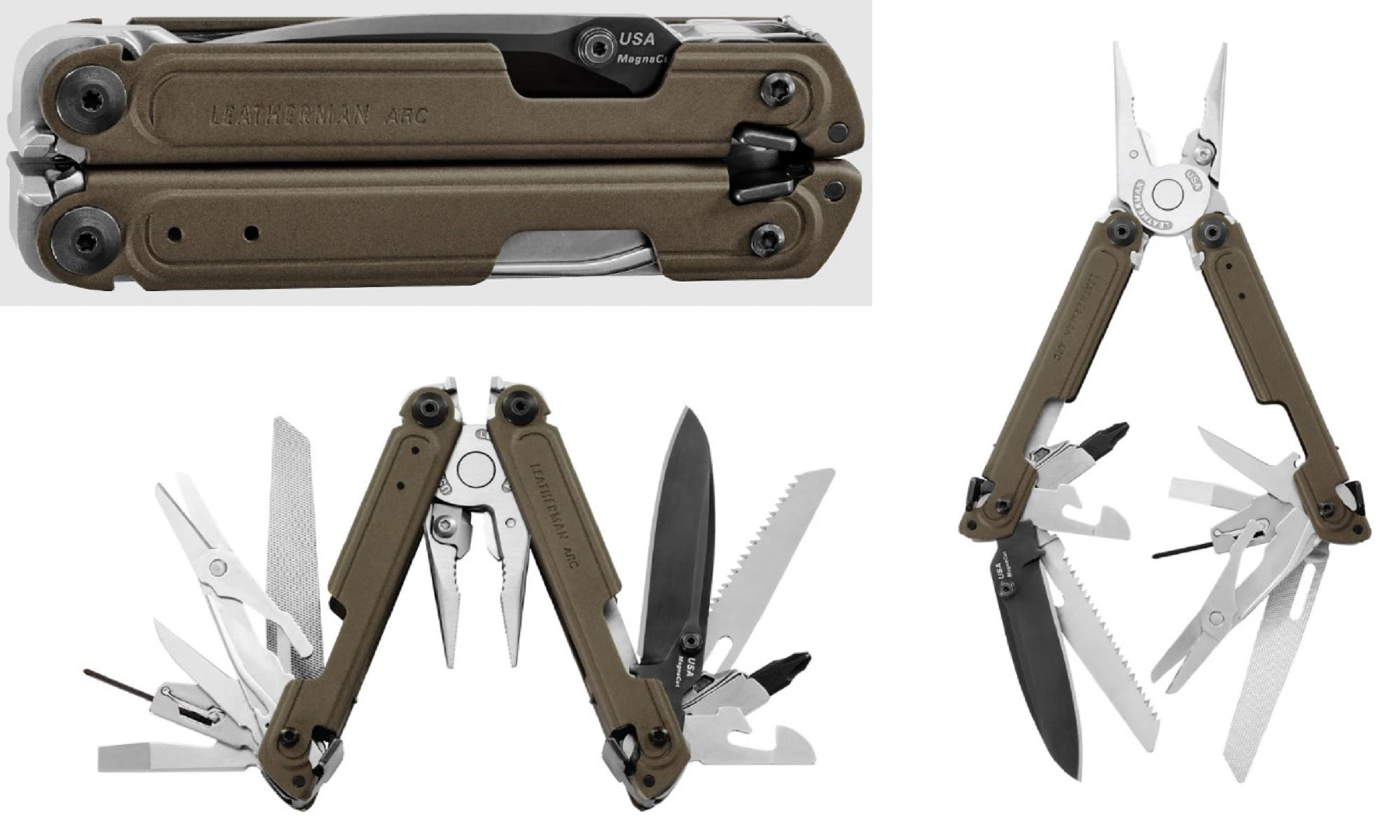 Leatherman YL833330 ARC Multi Tool MagnaCut 20 Function Talos (6782)