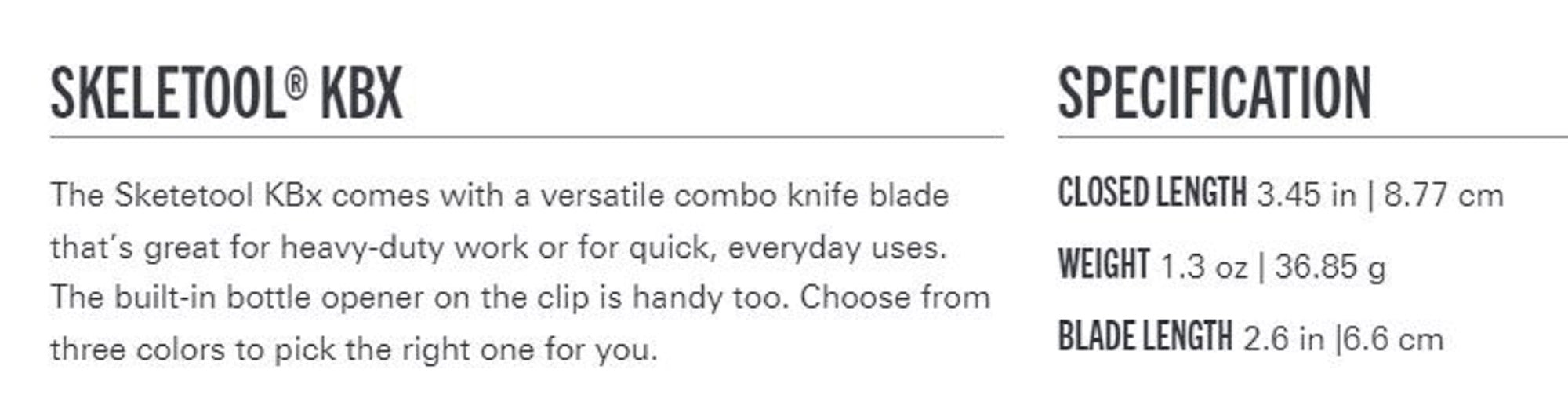 Leatherman YL832384 Skeletool KBX Multi Tool Sublime Green (6905)