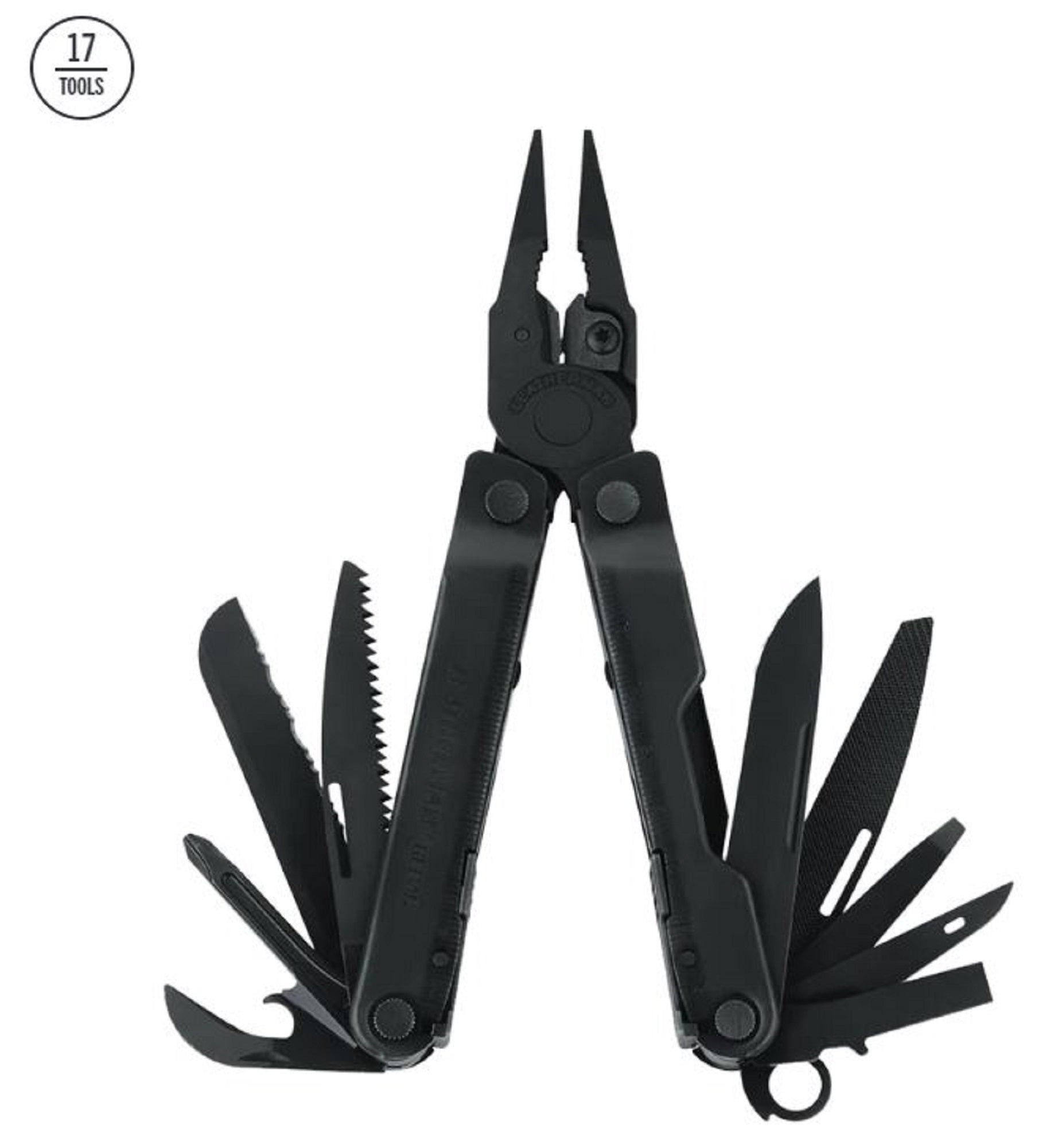 Leatherman YL831563 Rebar Multi Tool 17 Functions Sheath Black (4000)
