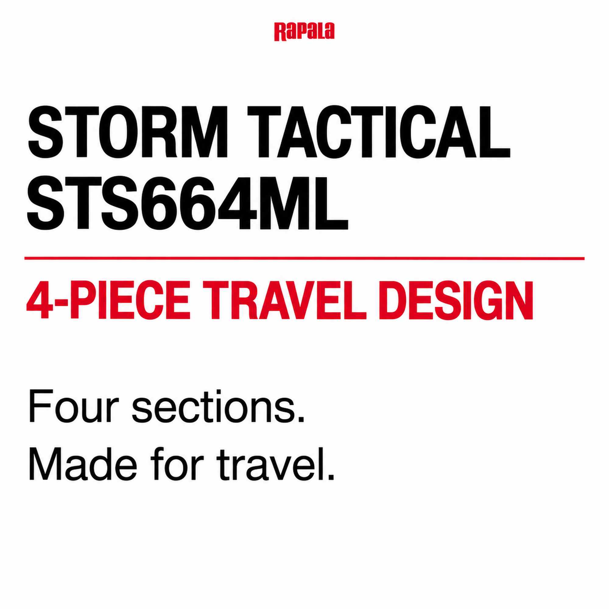 Rapala Rod Spinning Storm Tactical STS664ML (5704)