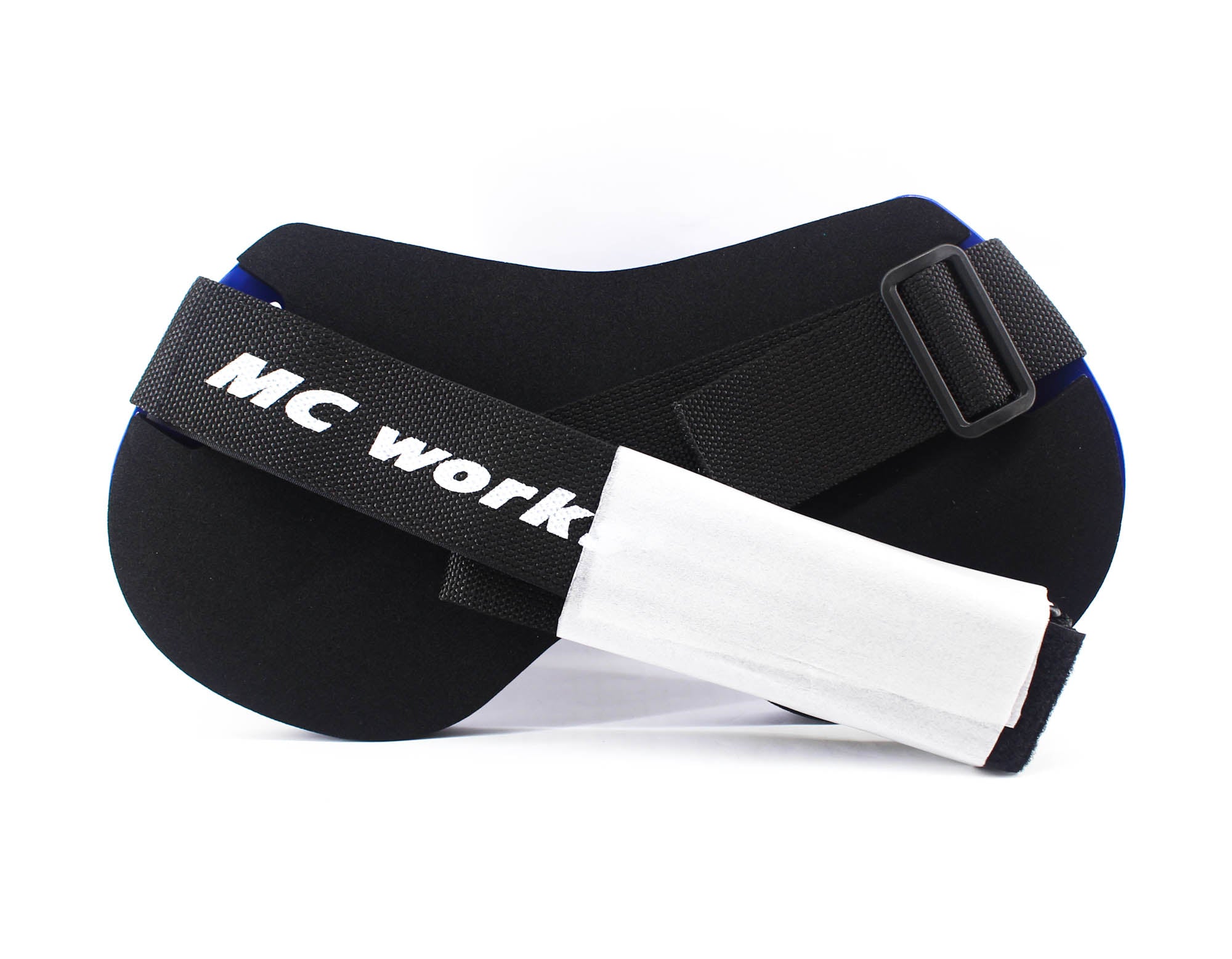 MC Works TT Tuna Trevally Fighting Belt Deep Gimbal Belt Blue (0083)
