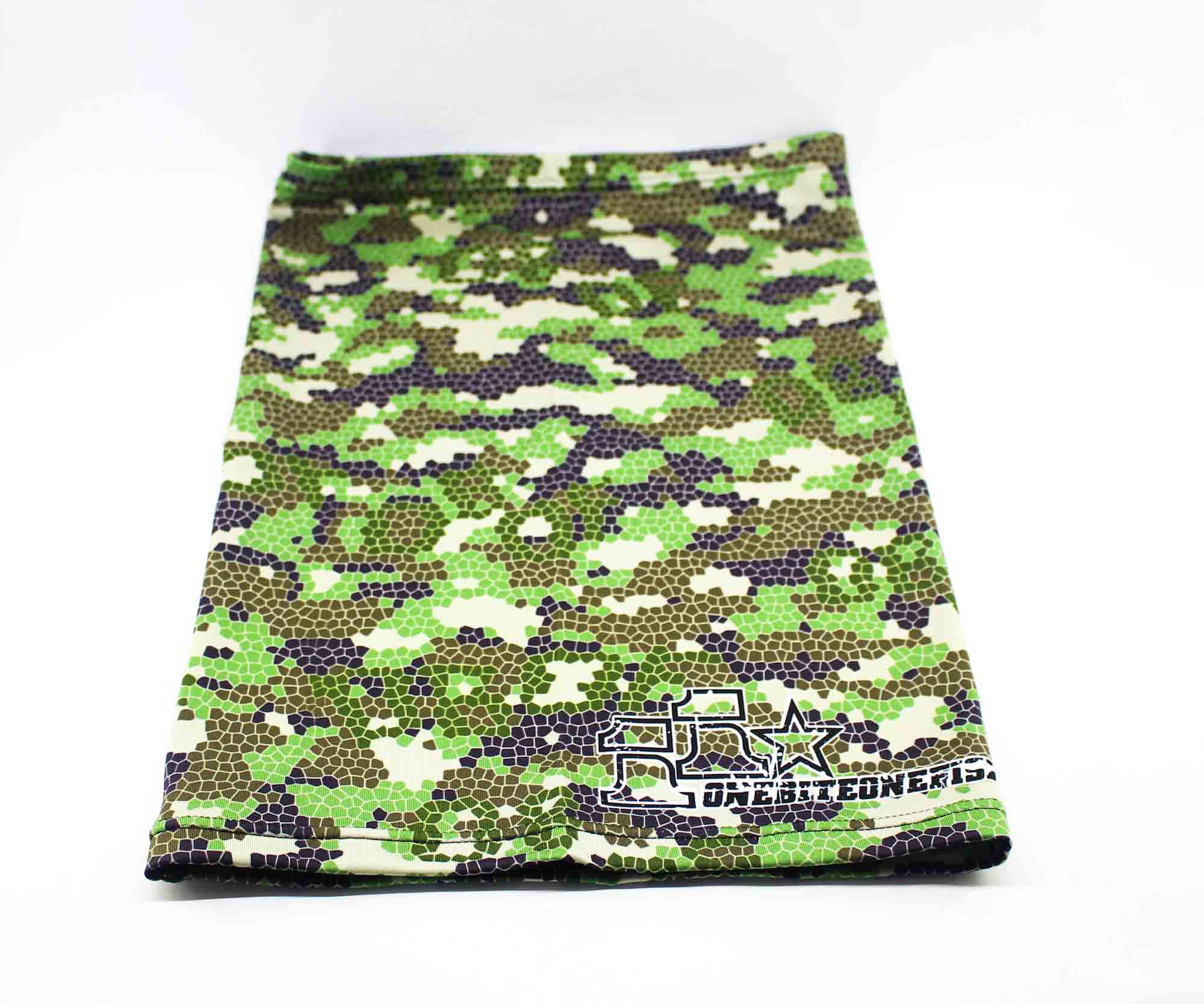 One Bite One Fish OBOF Buff Green Camo (0185)