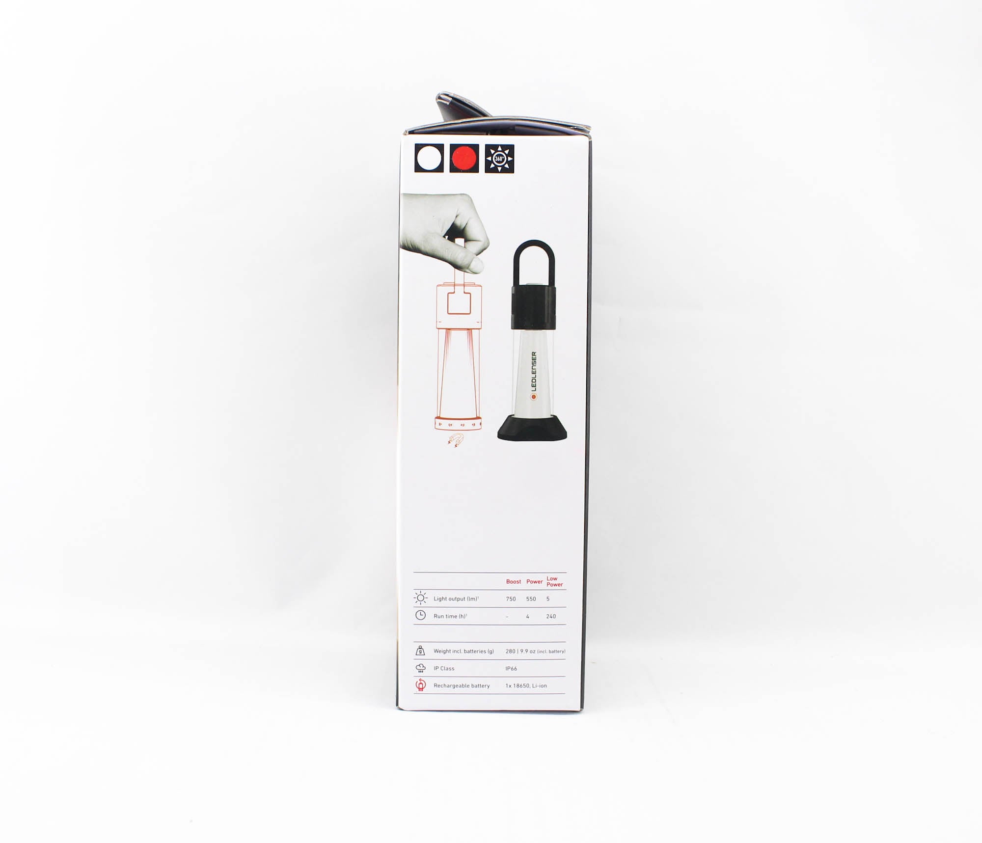Ledlenser ML6 Lantern 750 Lumens 240m IP66 280g Rechargeable (1259)
