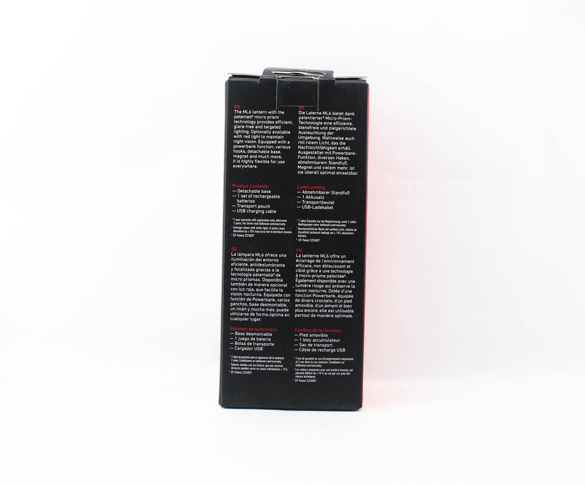 Ledlenser ML6 Lantern 750 Lumens 240m IP66 280g Rechargeable (1259)