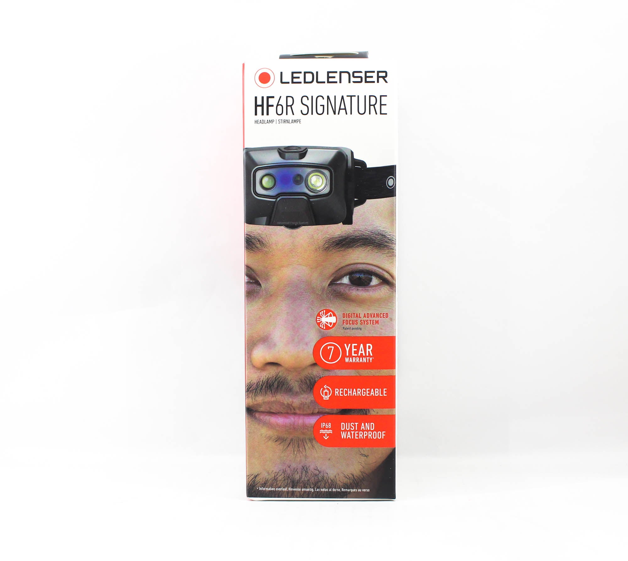 Ledlenser HF6R Signature Headlamp 1000 LM IP68 135g Rechageable Blk (1905)
