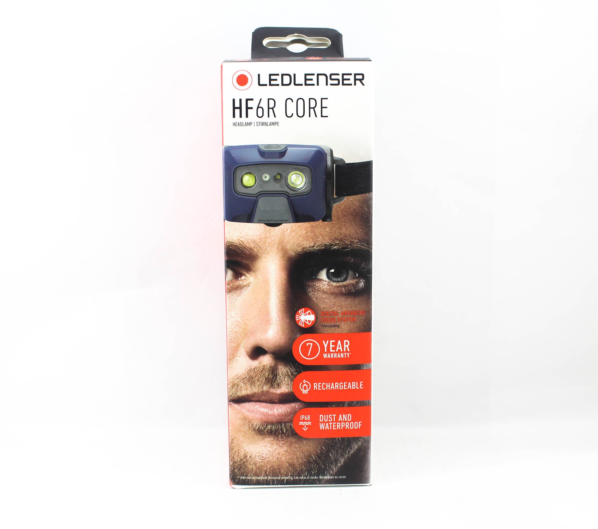 Ledlenser HF6R Core Headlamp 800 Lumens IP68 126g Rechargeable Blue (4319)