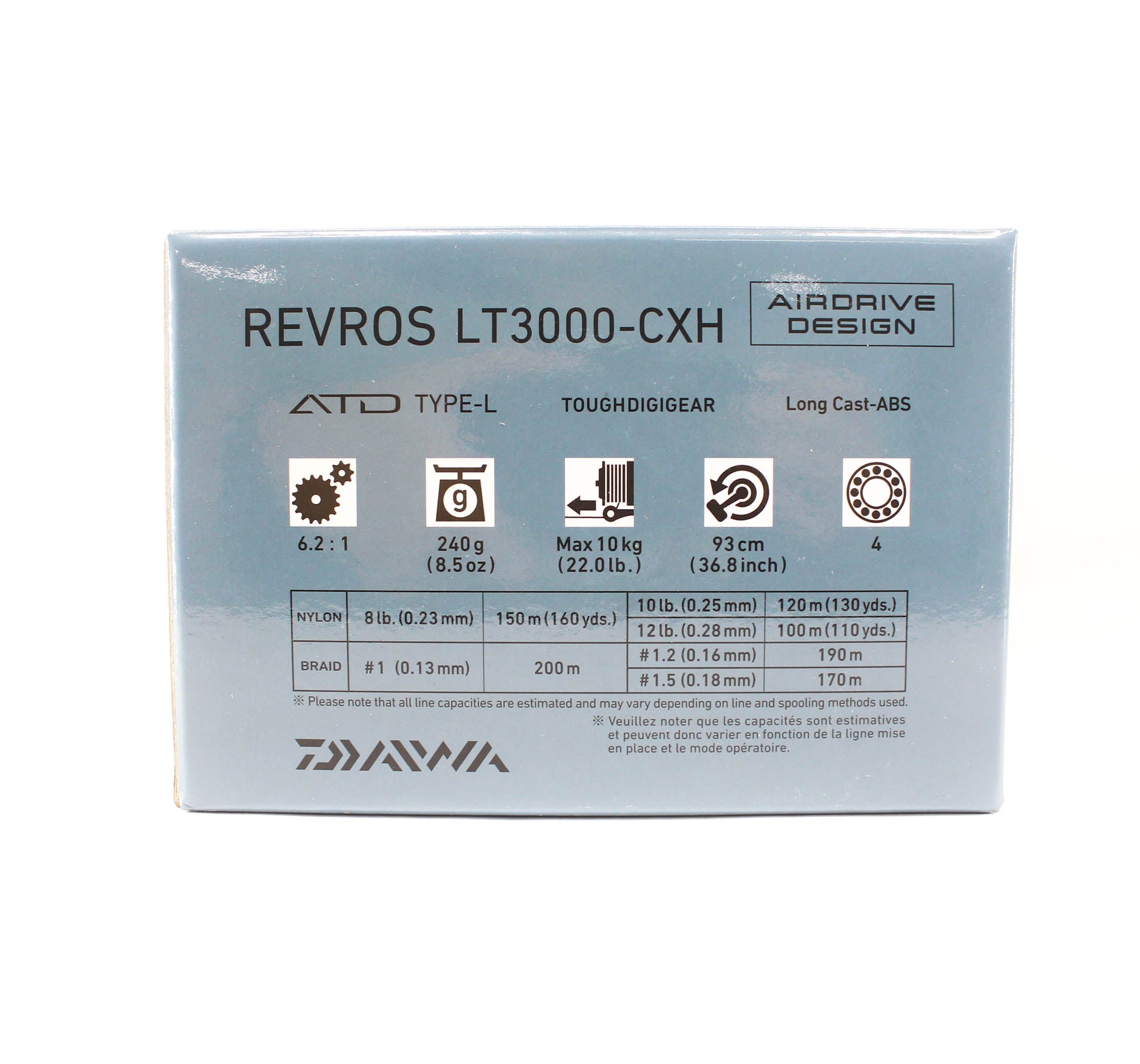 Daiwa Reel Spinning 23 Revros LT 3000 CXH (5102)