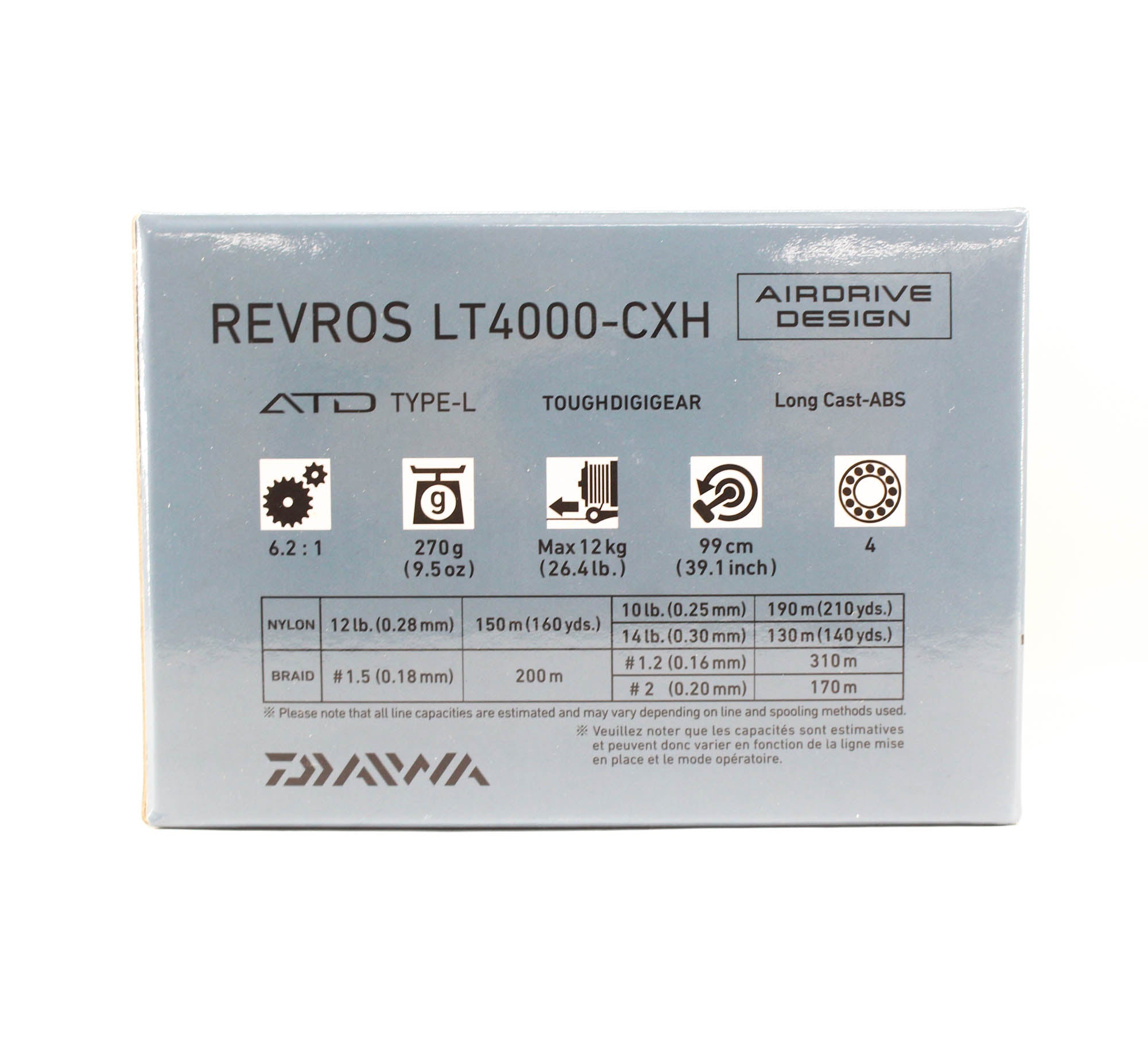 Daiwa Reel Spinning 23 Revros LT 4000 CXH (5126)