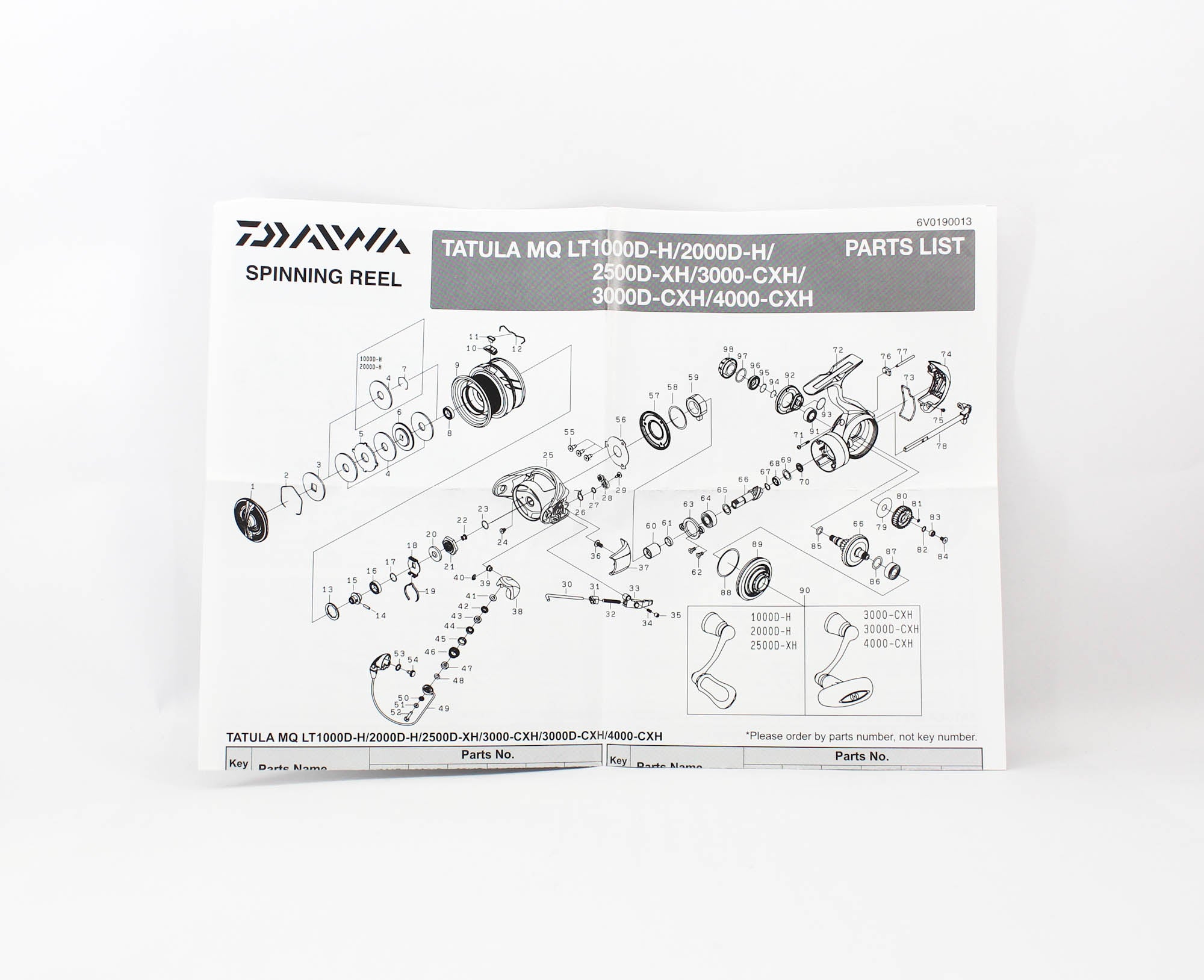 Daiwa Reel Spinning 23 Tatula MQ LT 1000D-H (6888)