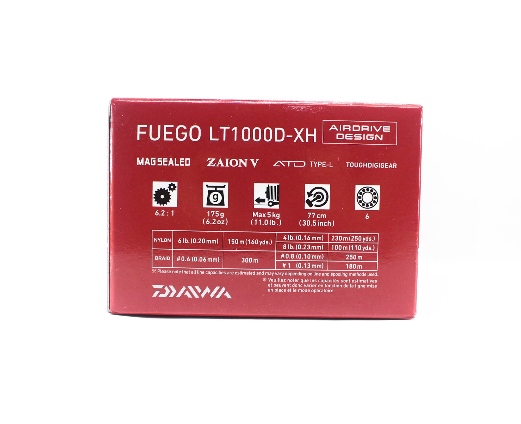 Daiwa Reel Spinning 23 Fuego LT 1000D-XH (9438)