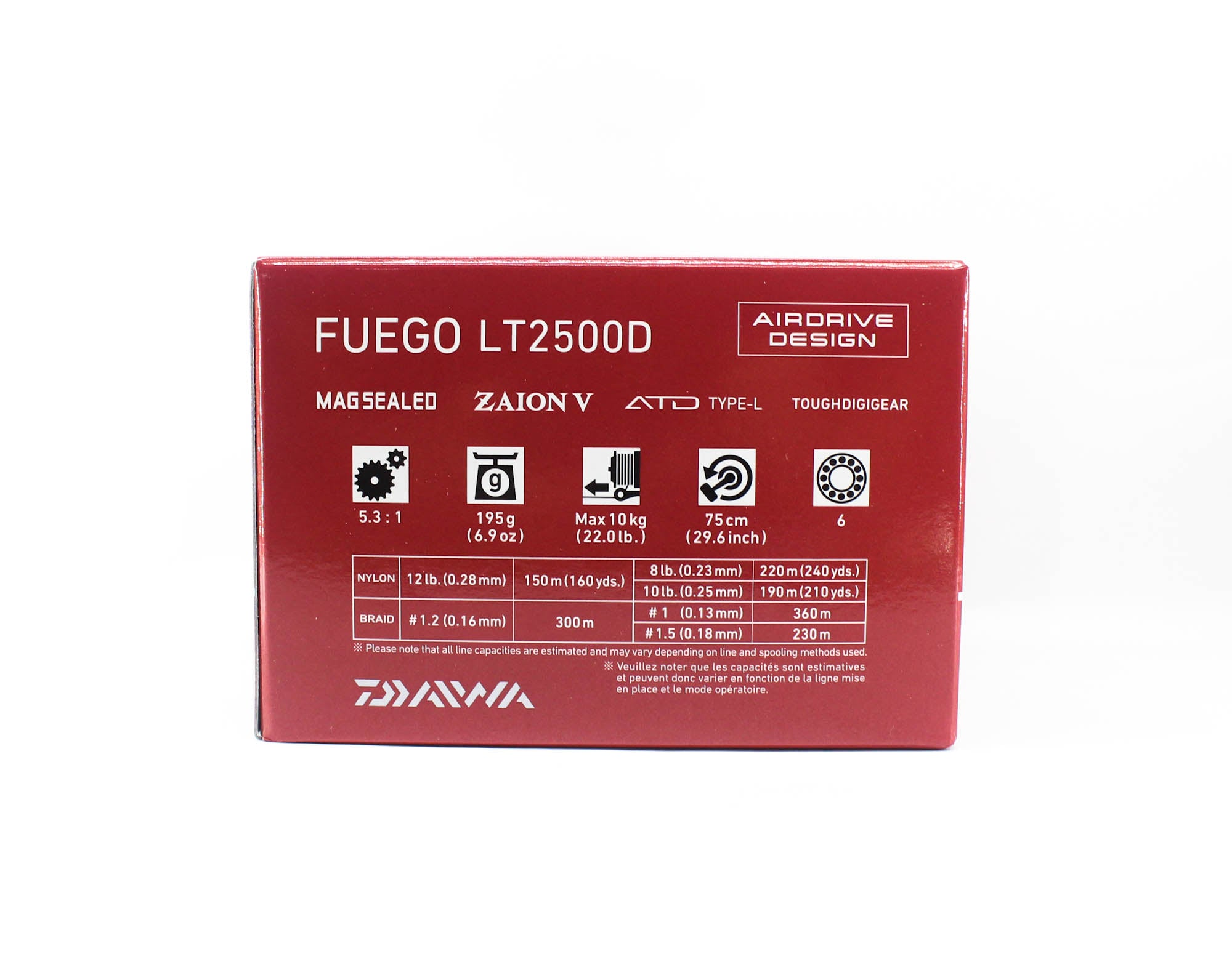 Daiwa Reel Spinning 23 Fuego LT 2500D (9452)