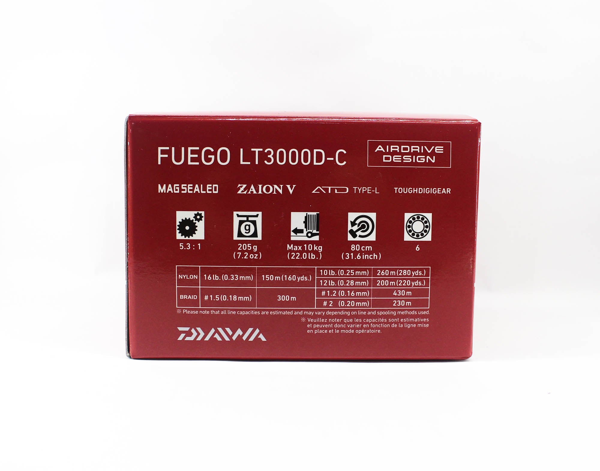 Daiwa Reel Spinning 23 Fuego LT 3000D-C (9483)