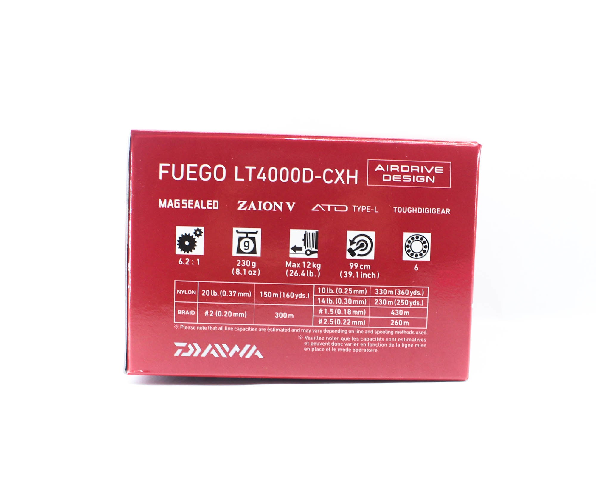 Daiwa Reel Spinning 23 Fuego LT 4000D-CXH (9506)