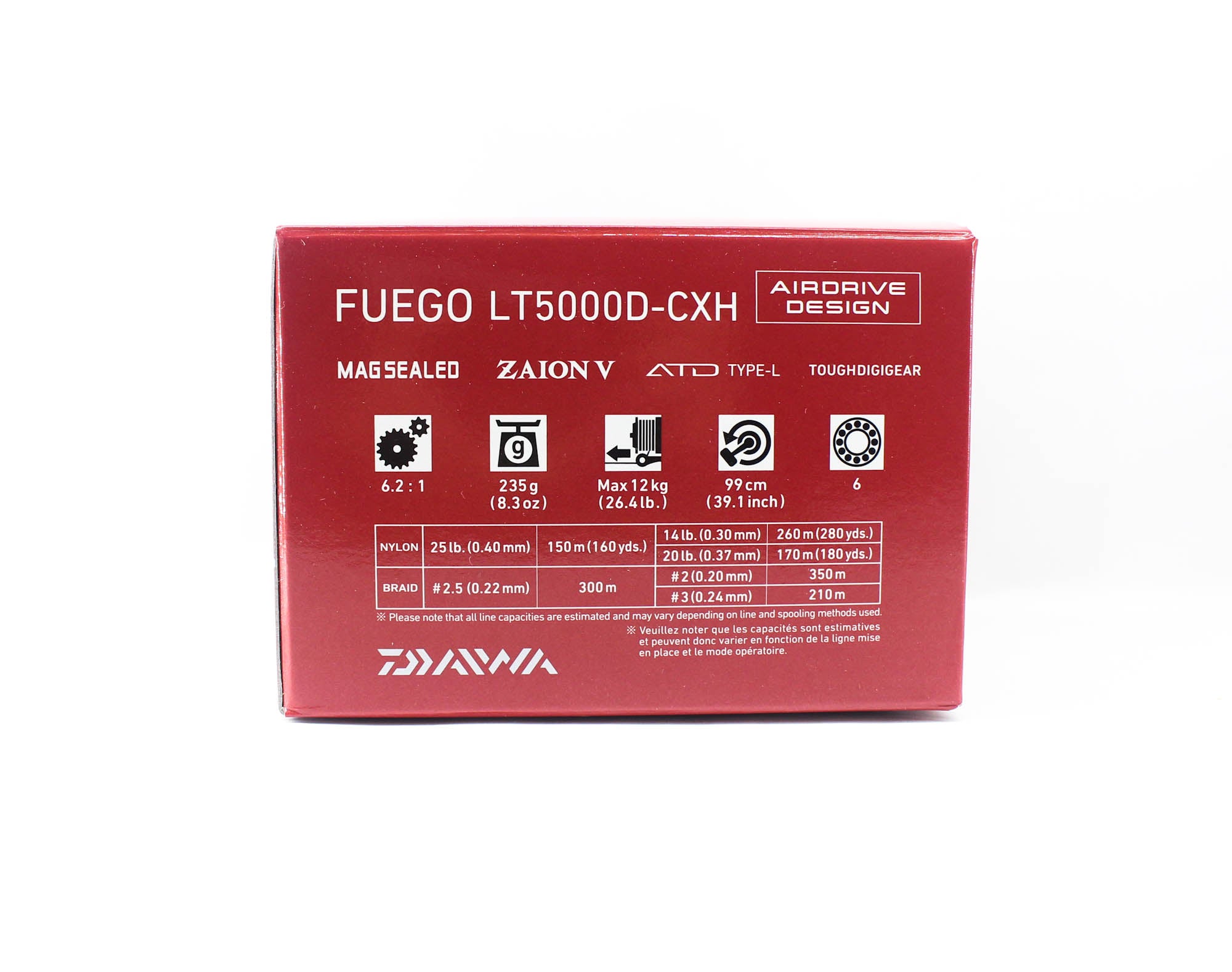 Daiwa Reel Spinning 23 Fuego LT 5000D-CXH (9544)