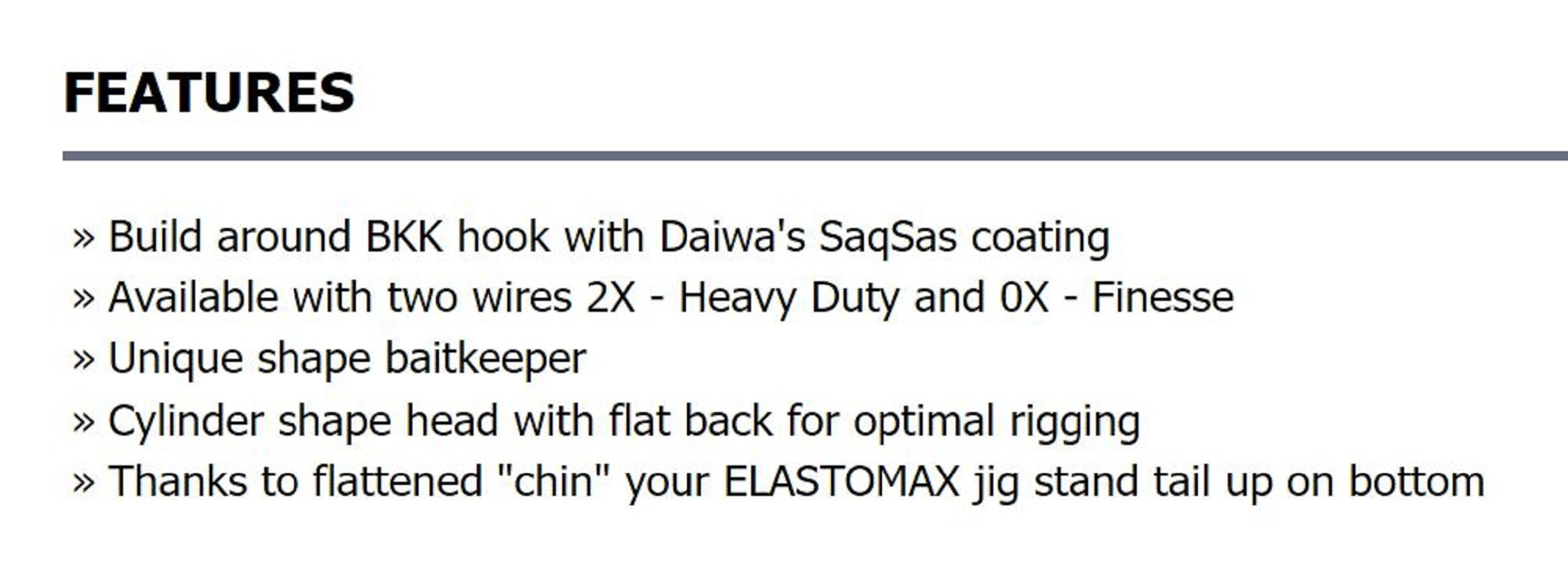 Daiwa Jig Head Bait Junkie 3/8 oz 5 per pack Hook Size 2/0 (3688)