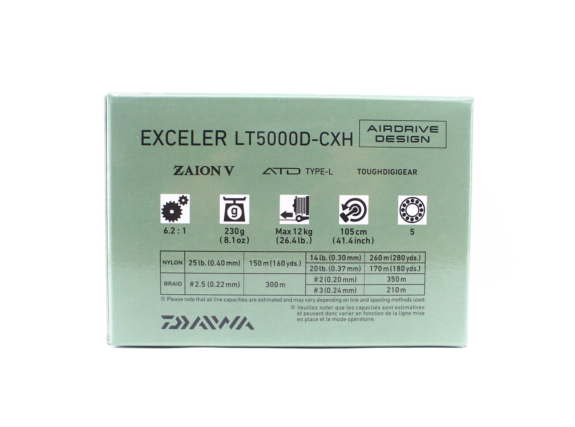 Sale Daiwa Reel Spinning 23 Exceler LT5000D-CXH (7907)