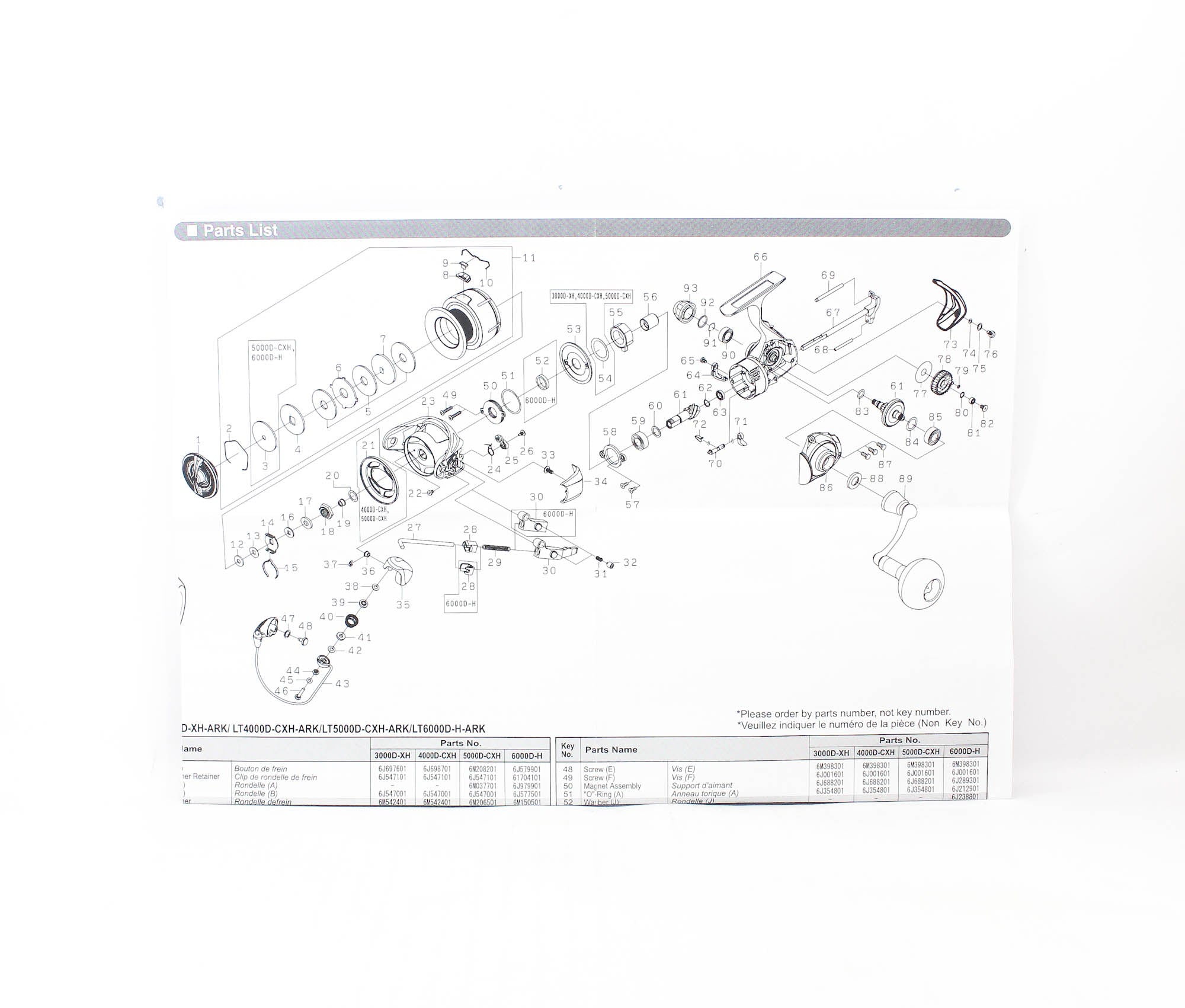 Daiwa Reel Spinning 23 Lexa LT3000D-XH (8881)