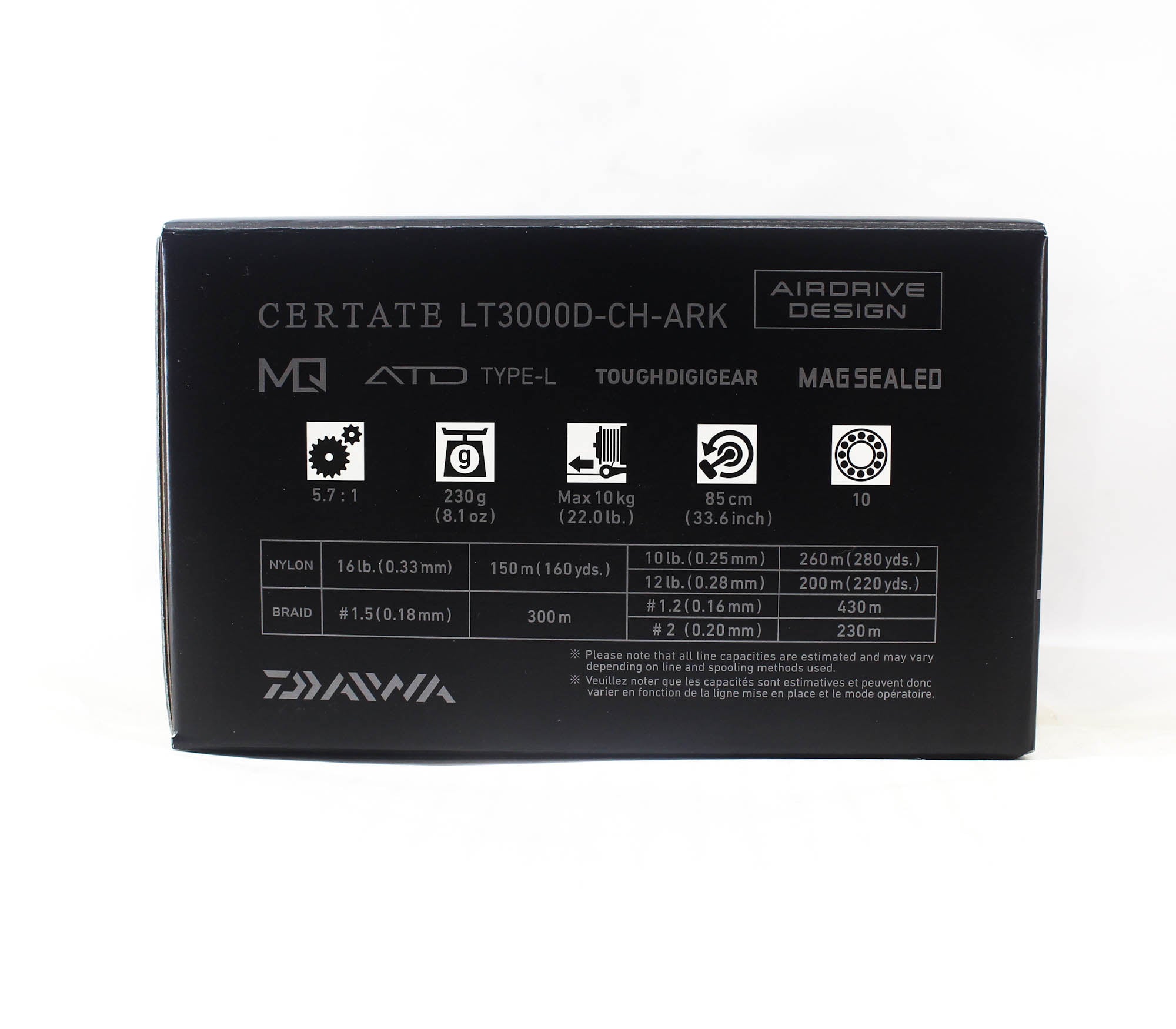 Daiwa Reel Spinning 24 Certate-G LT 3000D-CH-ARK (9499)