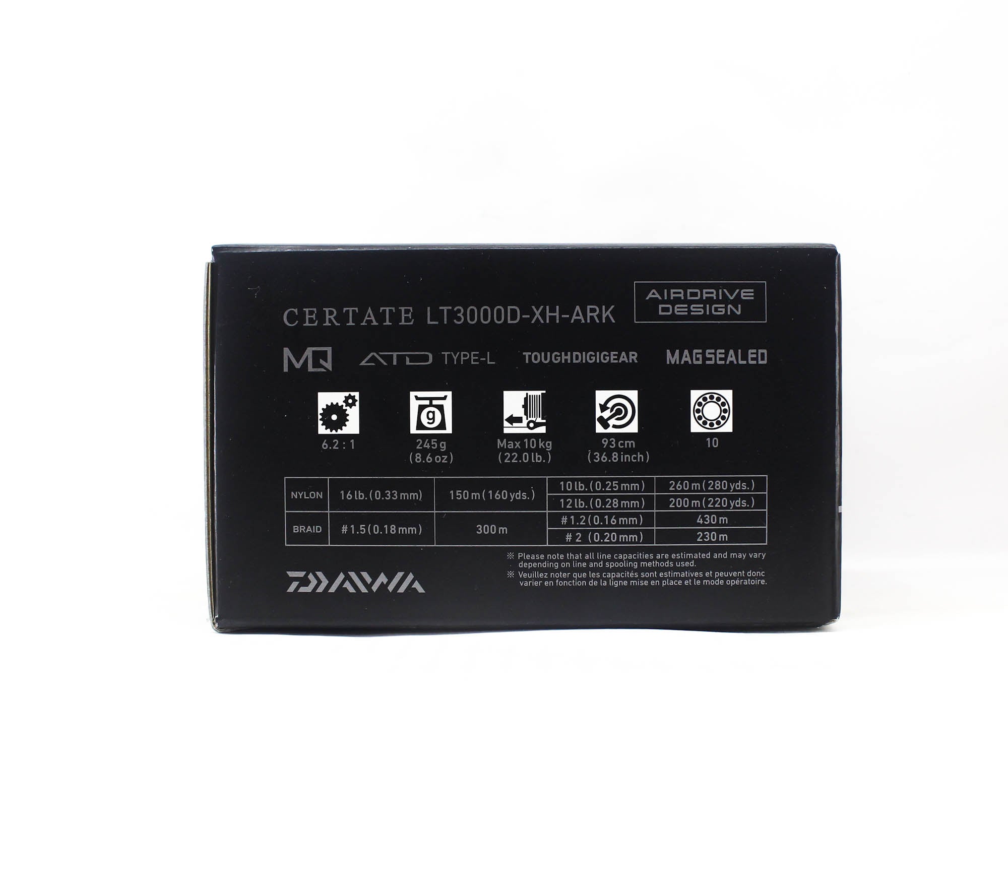 Daiwa Reel Spinning 24 Certate-G LT 3000D-XH-ARK (9512)