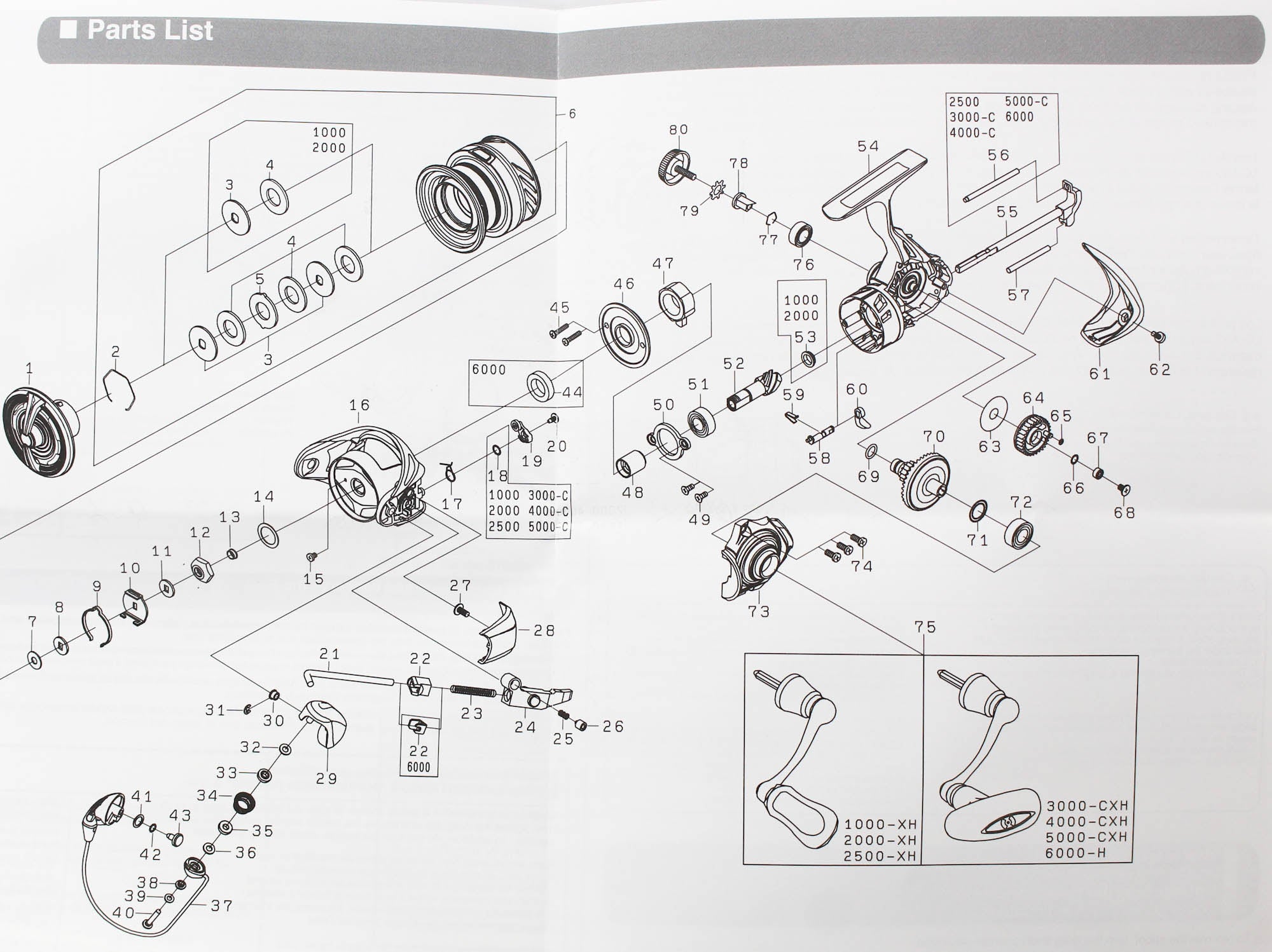 Daiwa Reel Spinning 24 Revros R LT 4000 CXH (1071)