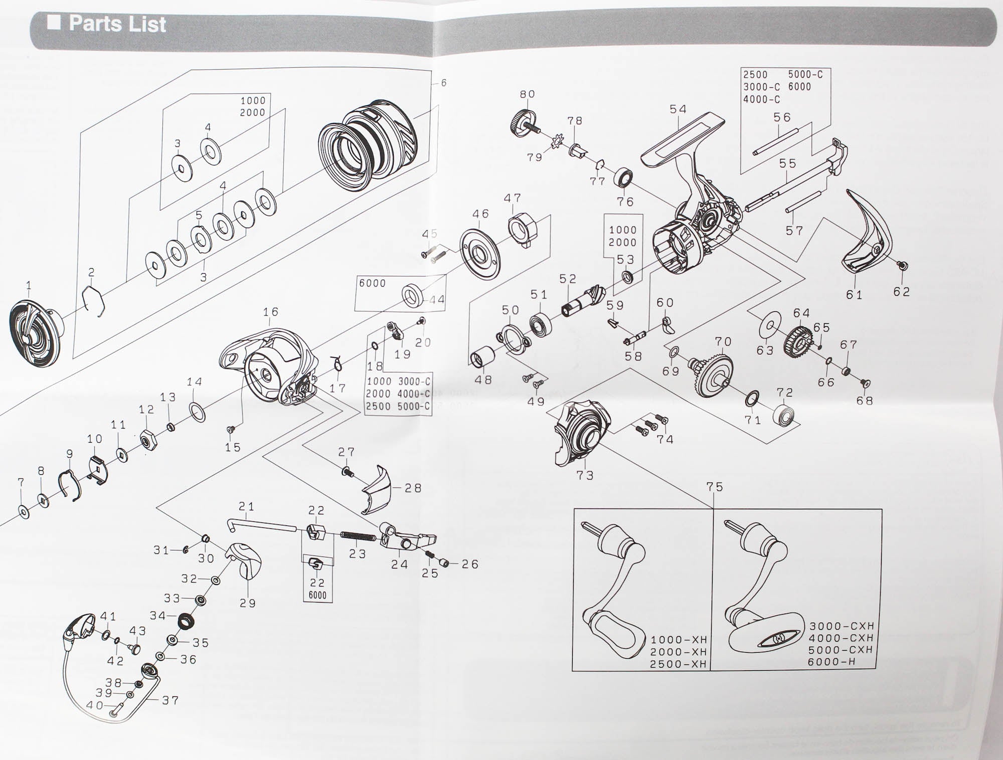 Daiwa Reel Spinning 24 Revros R LT 6000 H (1095)