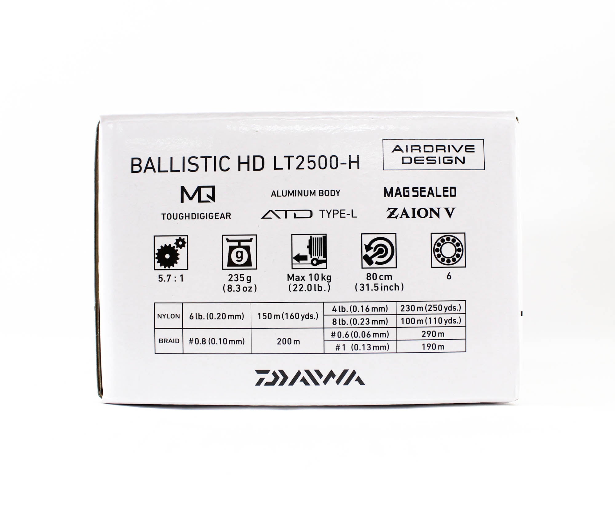 Daiwa Reel Spinning 25 Ballistic HD LT2500-H (4573)