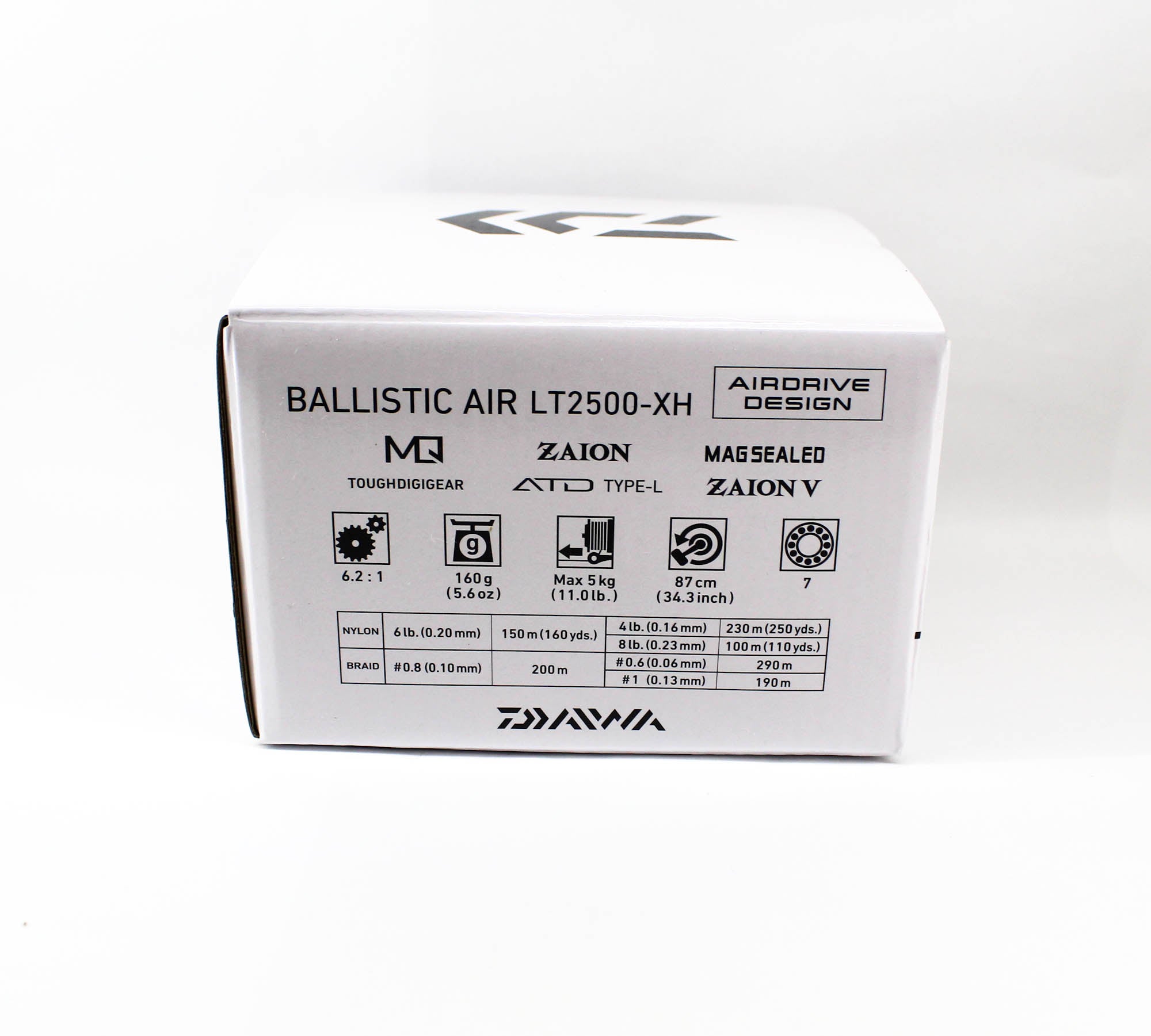 Daiwa Reel Spinning 2025 Ballistic Air LT2500-XH (5273)