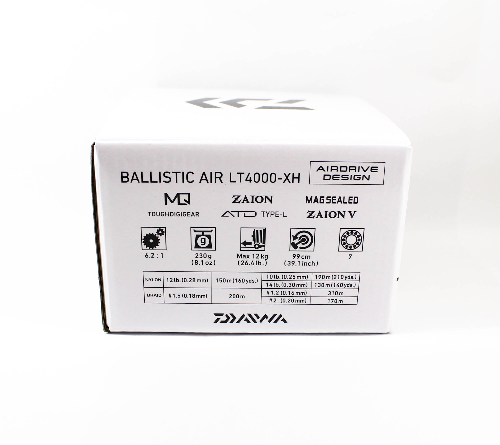 Daiwa Reel Spinning 2025 Ballistic Air LT4000-XH (5310)