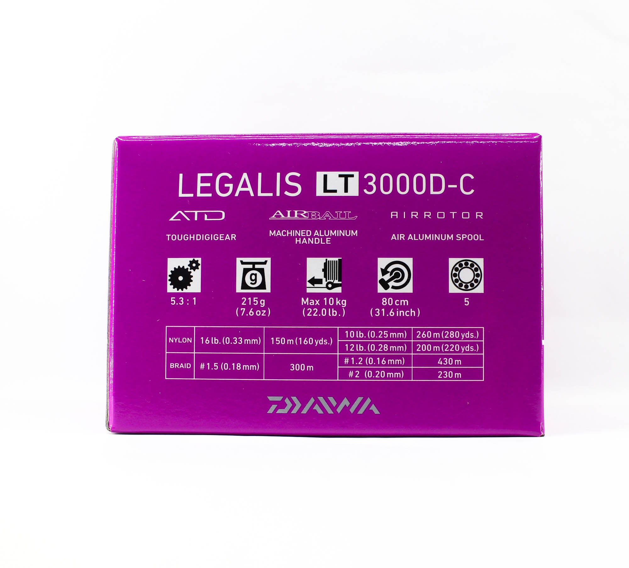 Daiwa Reel Spinning 20 Legalis LT 3000D-C (4946)