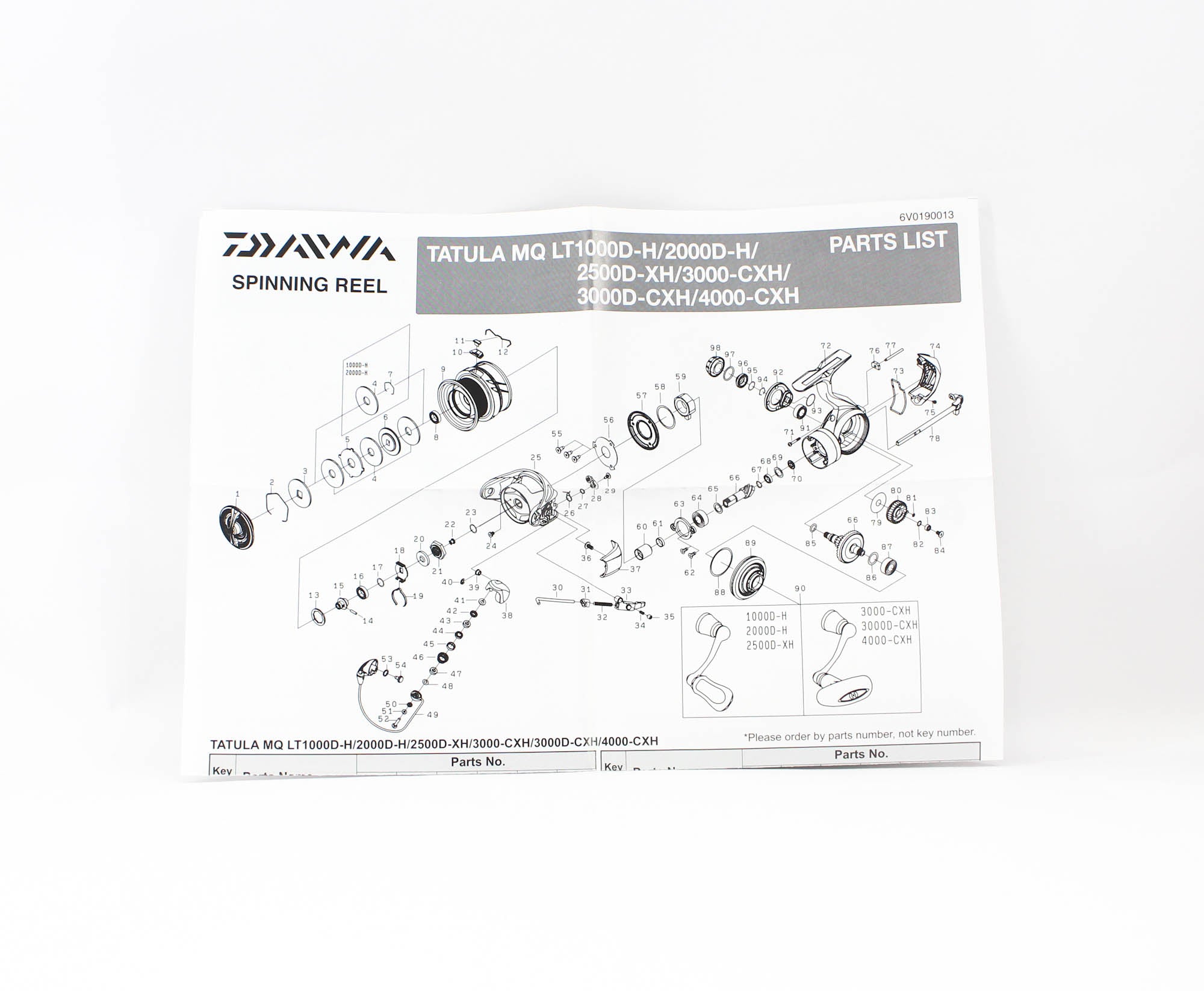 Daiwa Reel Spinning 23 Tatula MQ LT 4000-CXH (9445)
