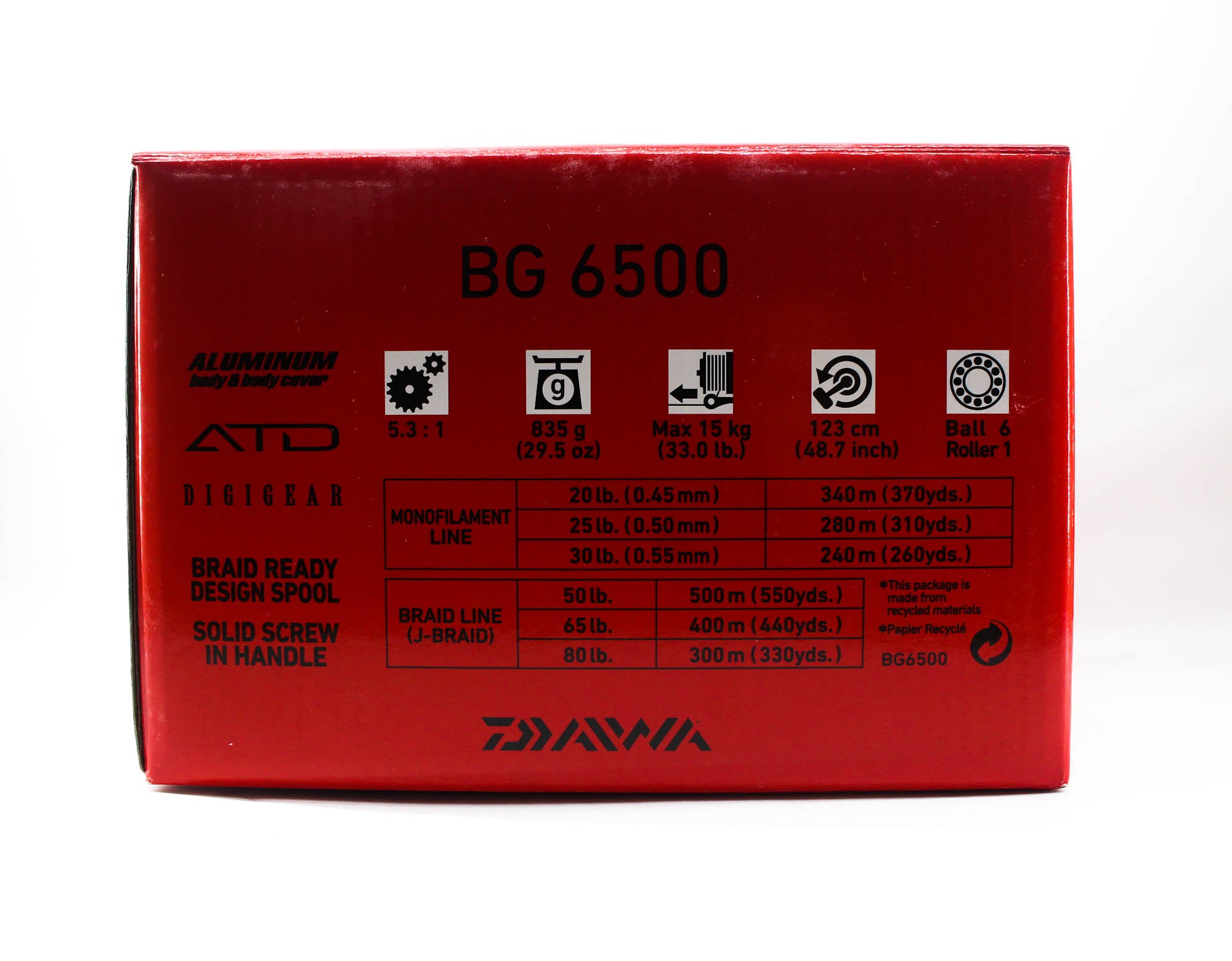 Daiwa Reel Spinning BG 6500 (7755)