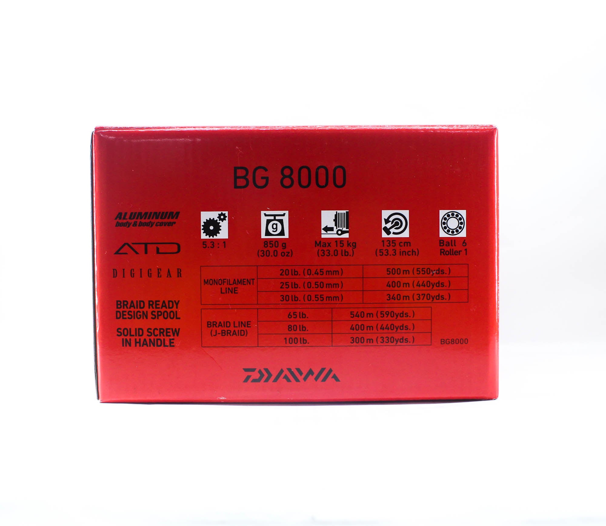 Daiwa Reel Spinning BG 8000 (7762)