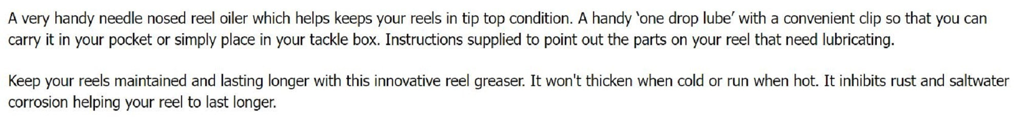 Daiwa Needle Nose Reel Oil Lubricant (0011)