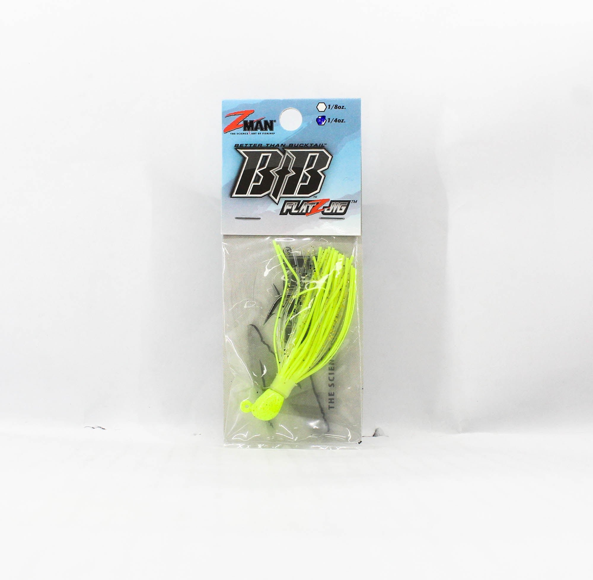 Zman Rubber Jig BTB FlatZ Jig 1/4 oz Space Guppy (0001)