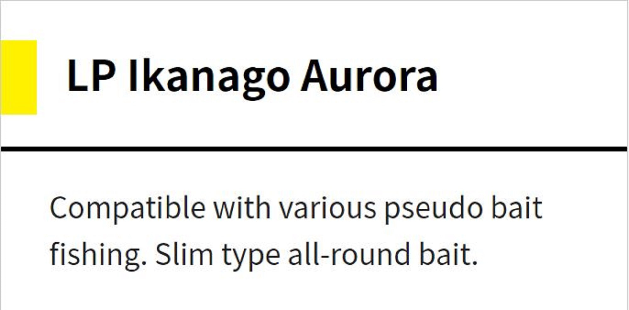 Yamashita Ikanago Aurora Squid Skirt 3 inch (5 pc per pack) Glow (3369)