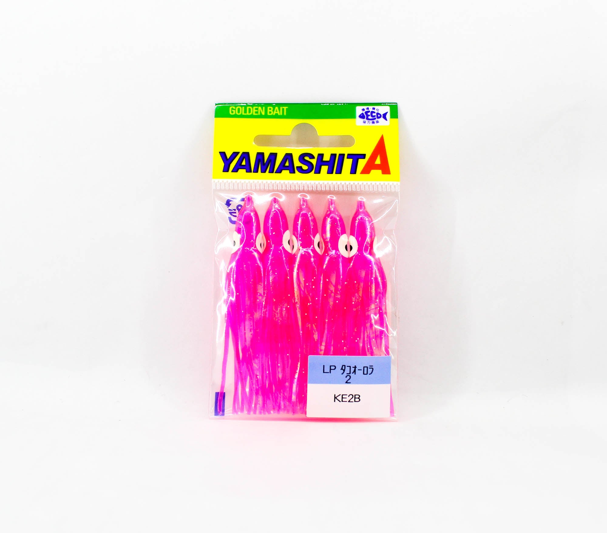 Yamashita Ikanago Aurora Squid Skirt 2 inch (5 pc per pack) KE2B (7198)