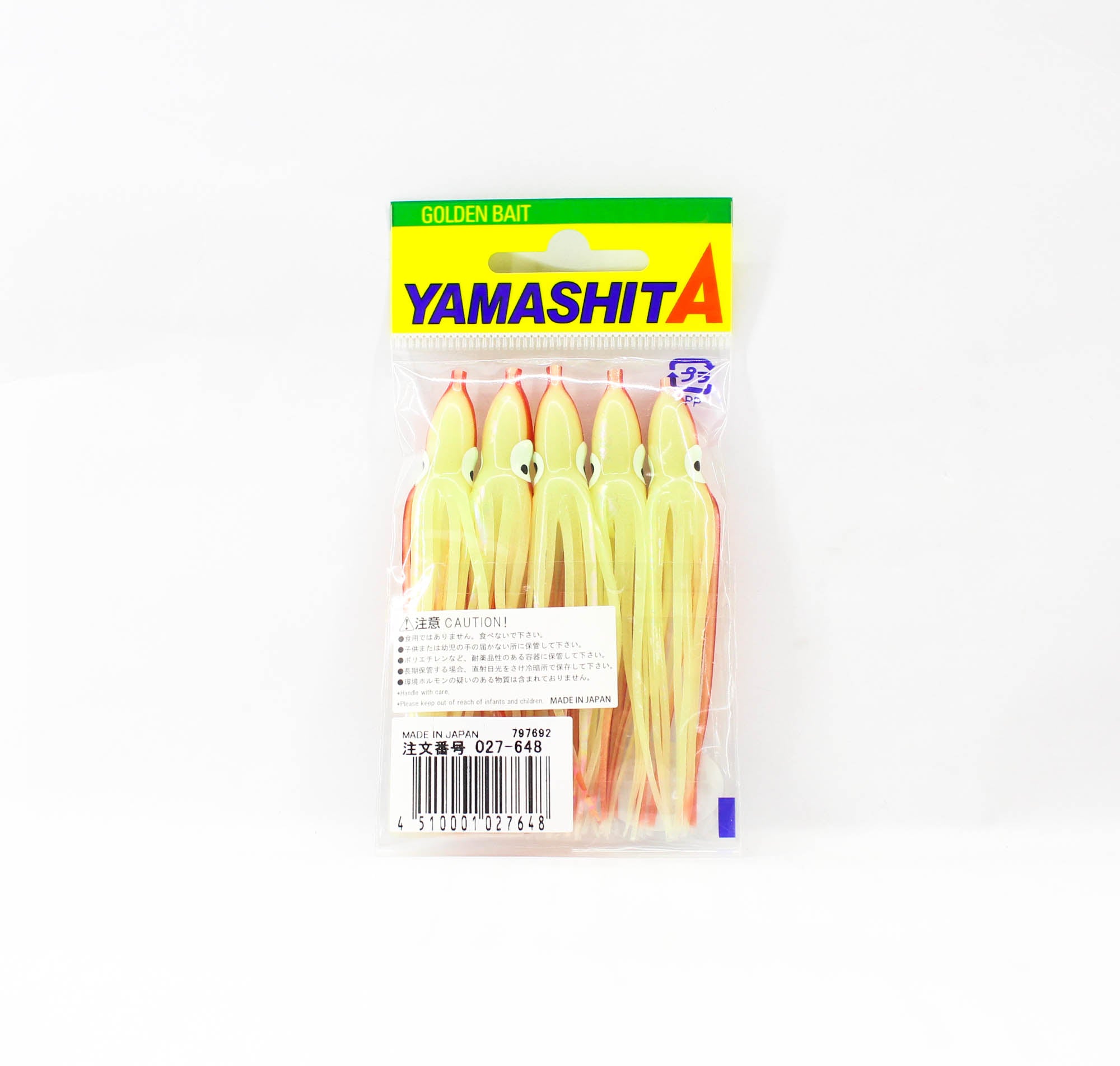 Yamashita Octopus Aurora Squid Skirt 2.5 inch (5 per pack) YAKO-1 (7648)