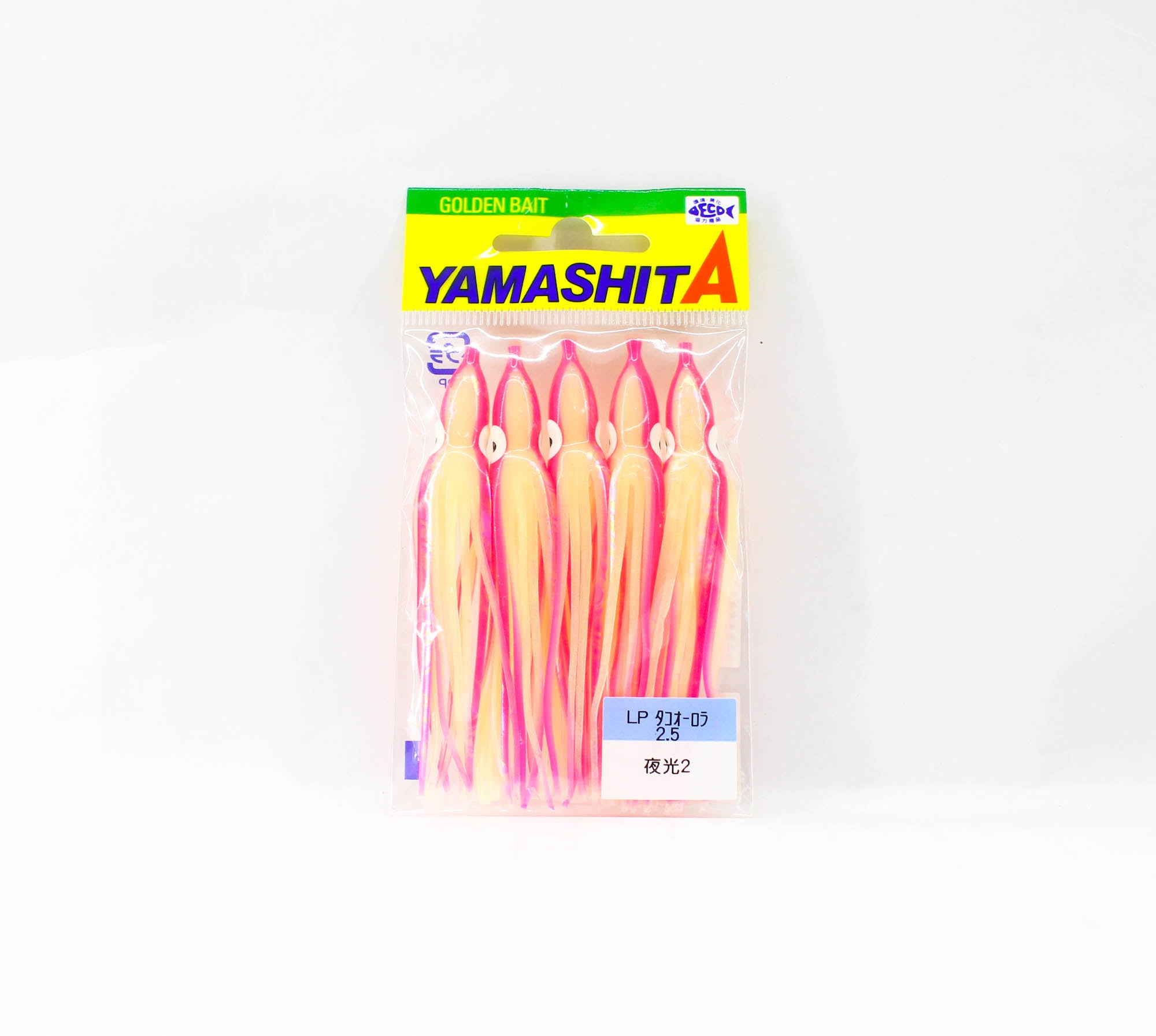 Yamashita Octopus Aurora Squid Skirt 2.5 inch (5 per pack) YAKO-2 (9840)