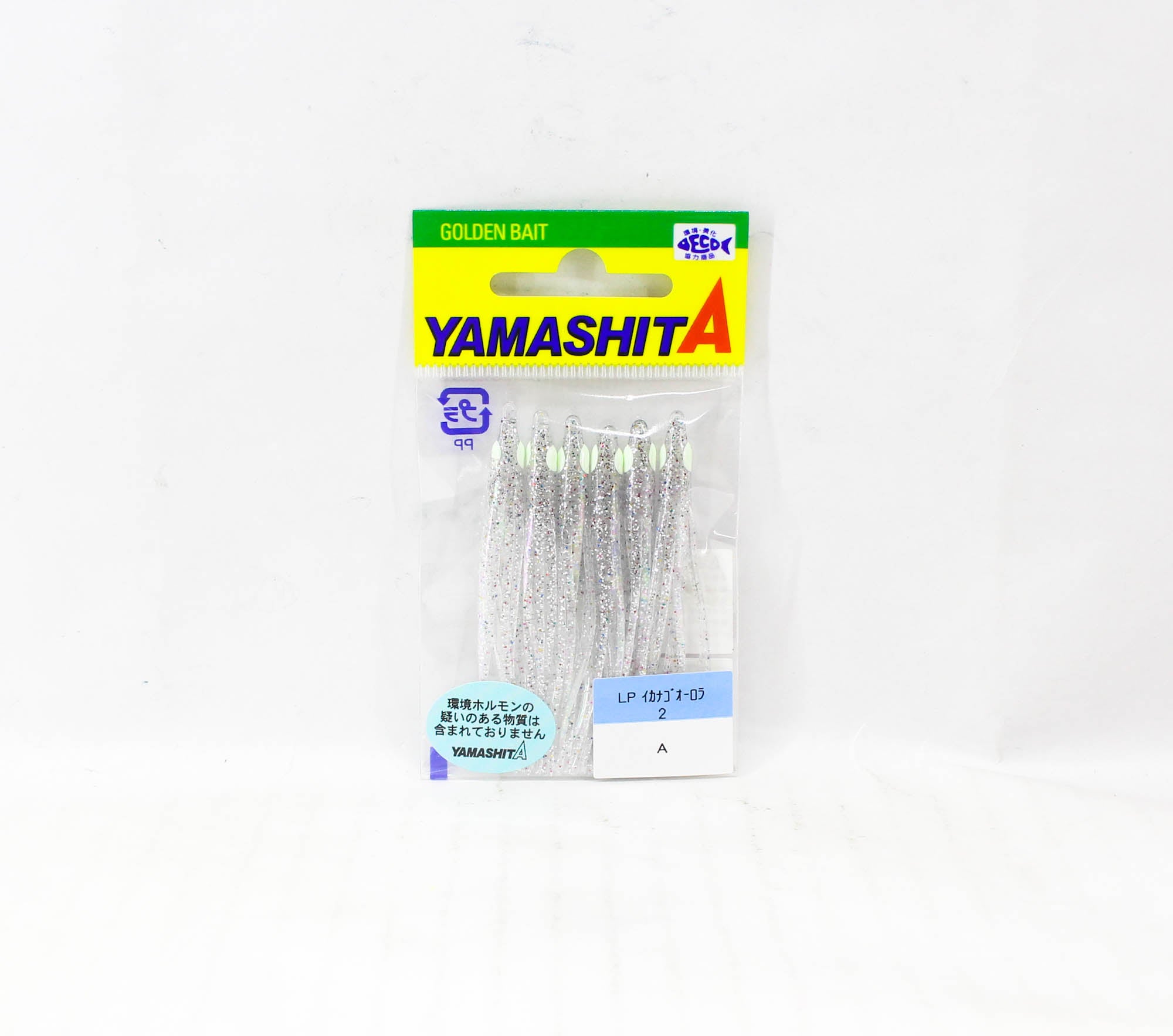 Yamashita Ikanago Aurora Squid Skirt 2 inch (6 pc per pack) A (2703)