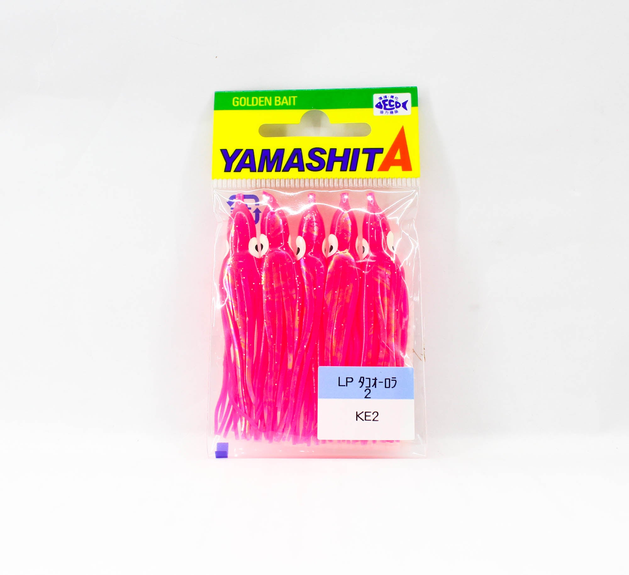 Yamashita Octopus Aurora Squid Skirt 2 inch (5 pc per pack) KE2 (2716)