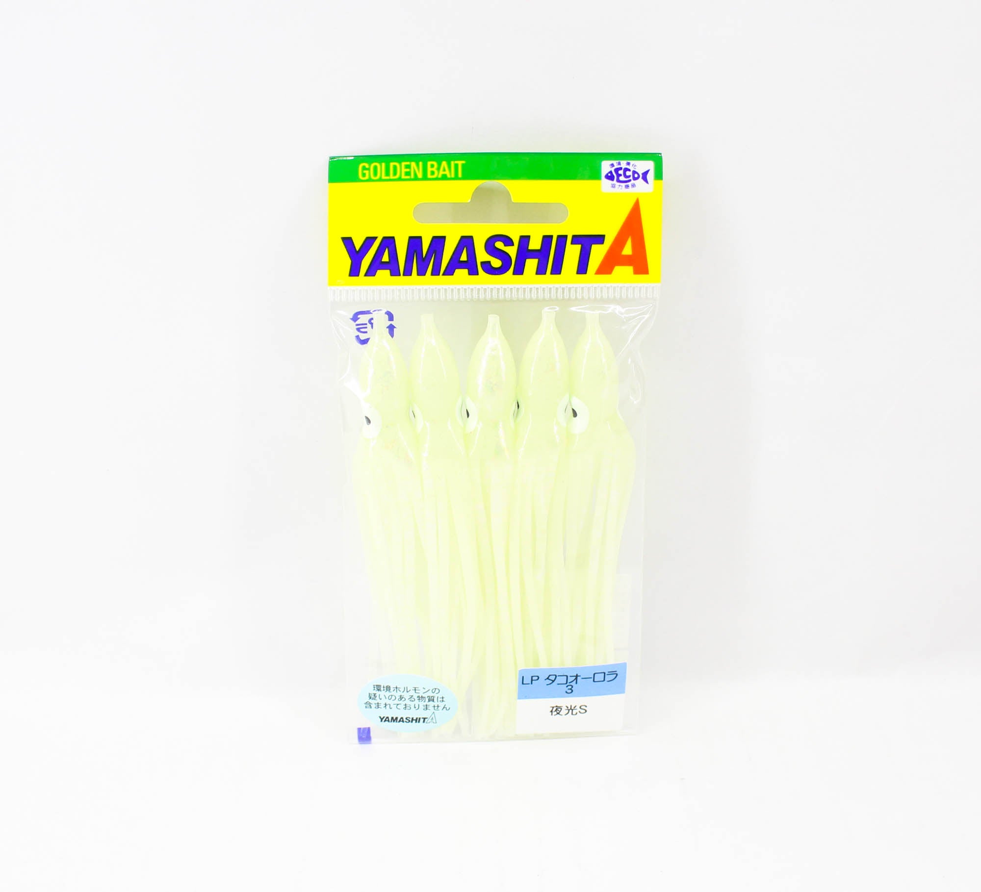 Yamashita Octopus Aurora Squid Skirt 3 inch (5 pc per pack) YAKO-S (7599)