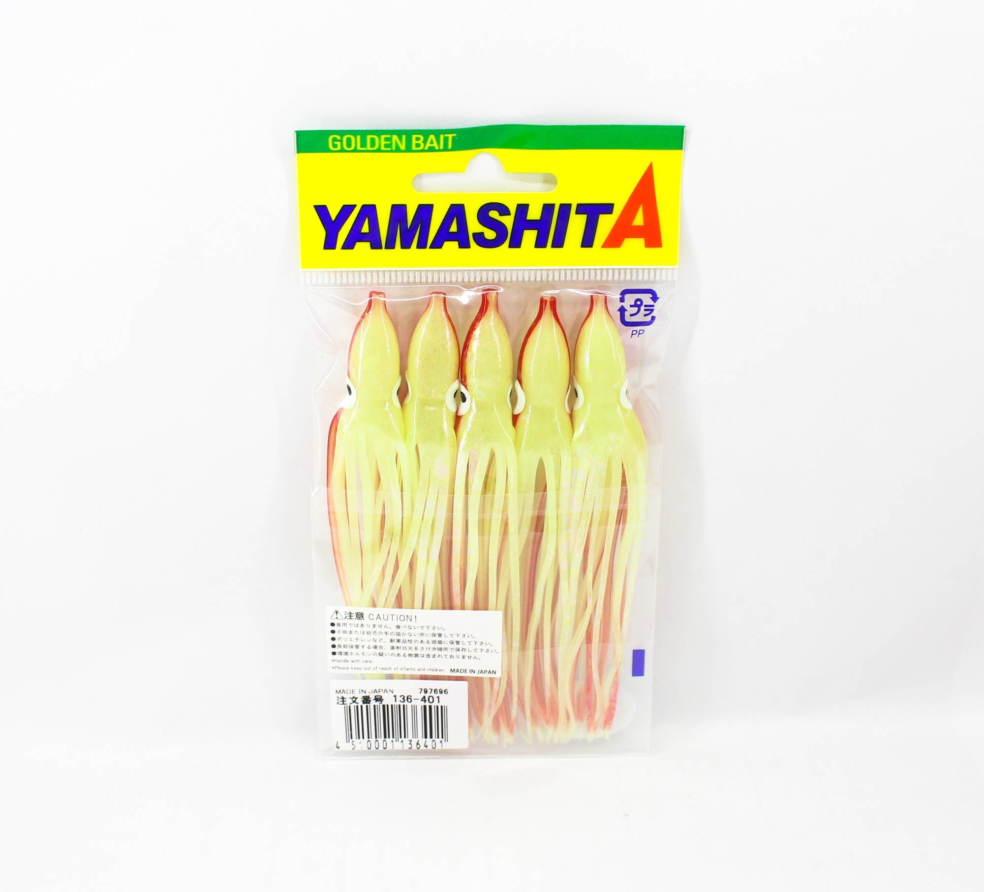 Yamashita Octopus Aurora Squid Skirt 3.5 inch (5 per pack) YAKO-1 (6401)