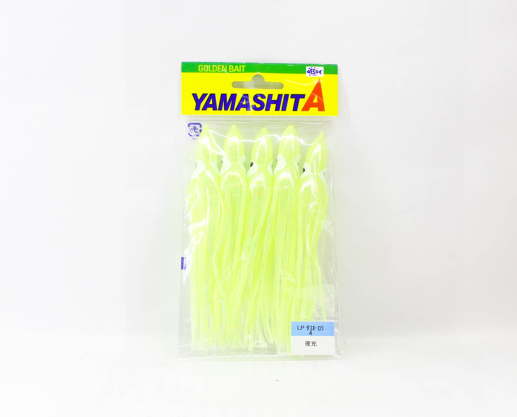 Yamashita Octopus Aurora Squid Skirt 4 inch ( 5 per pack ) YAKO (9477)