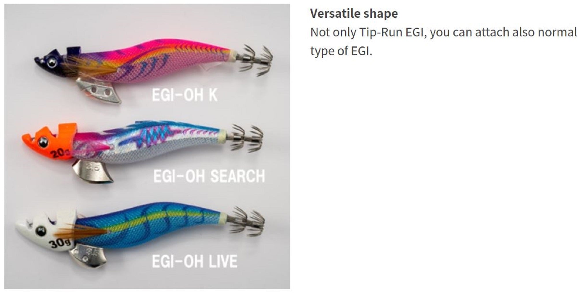 Yamashita Egi Oh TR Sinker 50 grams (2 pc per pack) 0 (5002)