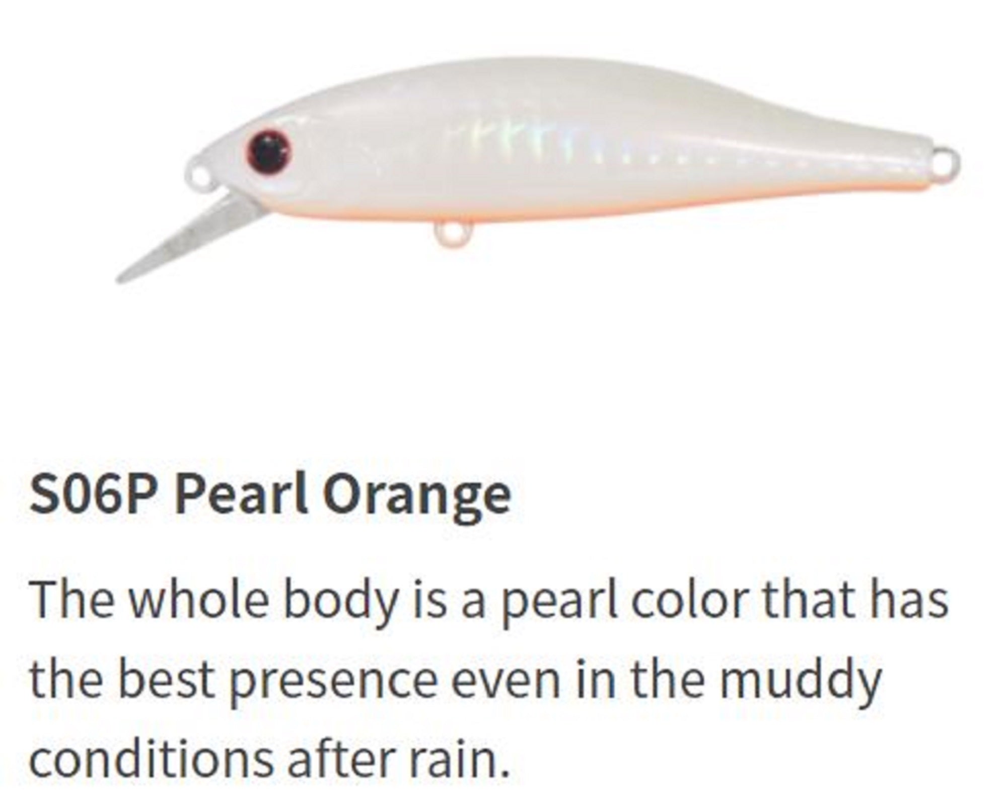Maria Tight Slalom 80mm 11 grams Sinking Lure S06P (9917)