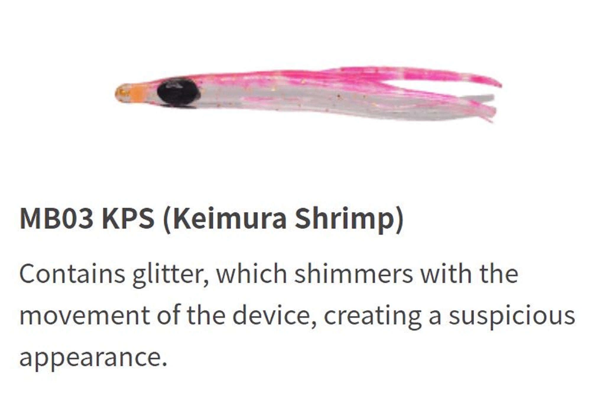 Yamashita Panic Bait Squid Skirts Size 1.5 45 mm MB03 KPS (1688)