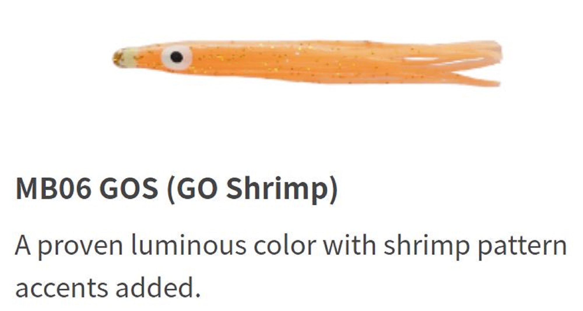 Yamashita Panic Bait Squid Skirts Size 1.5 45 mm MB06 GOS (1718)