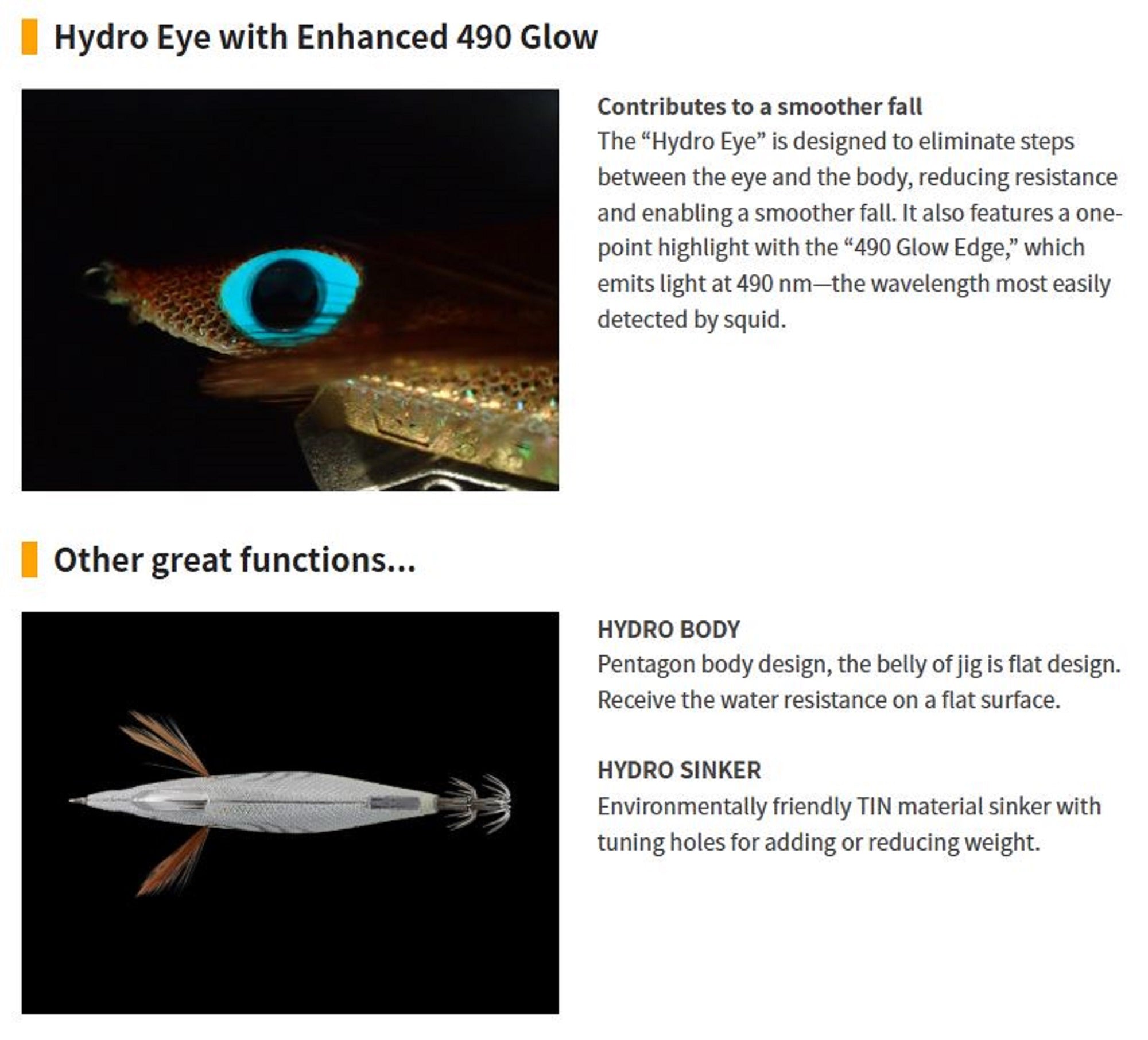 Yamashita Live Egi-O-K Squid Jig 3.0 -16 grams-3 sec per m 082 (0329)
