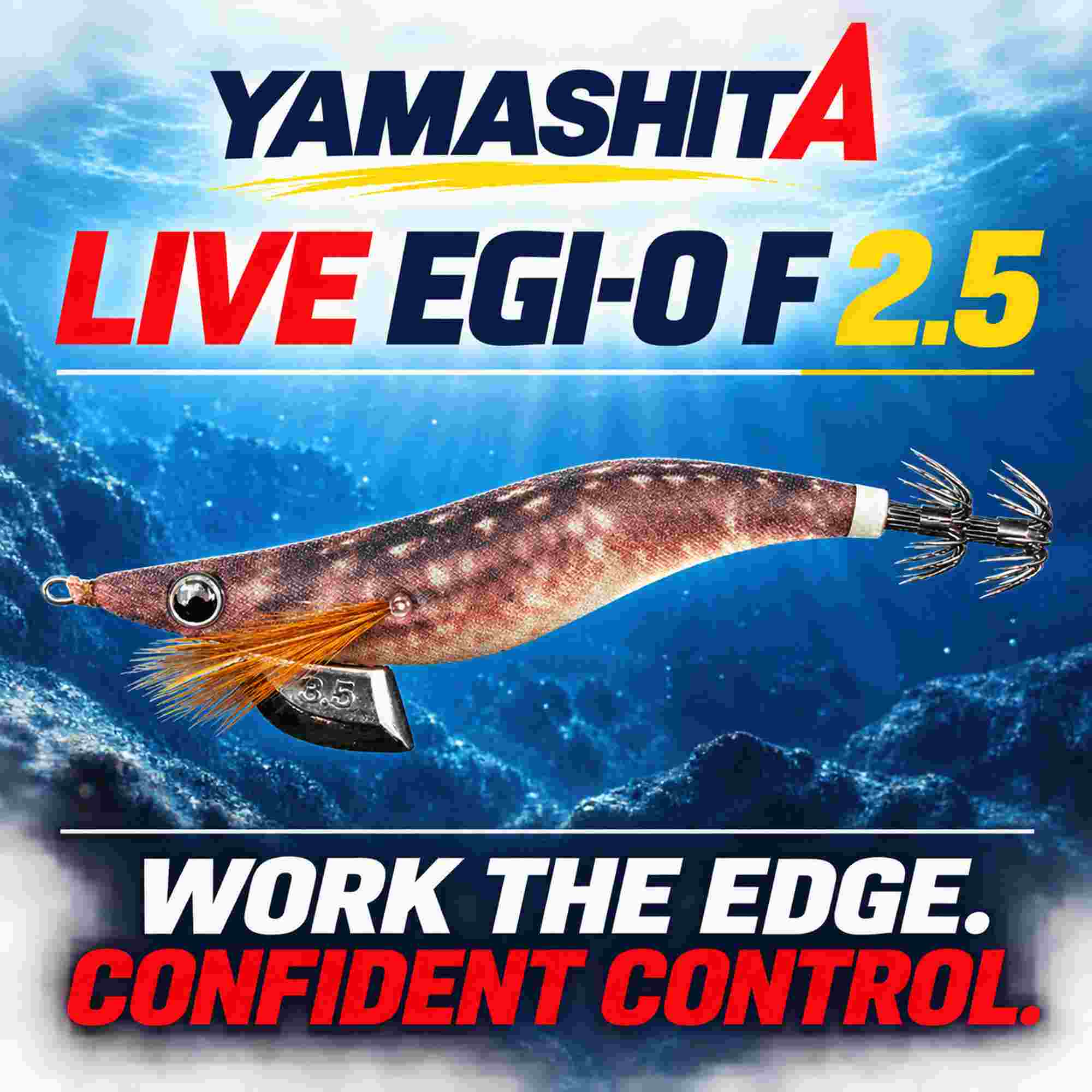 Yamashita Live Egi-O F 2.5-10 grams-5.5 sec per m F022 (0602)